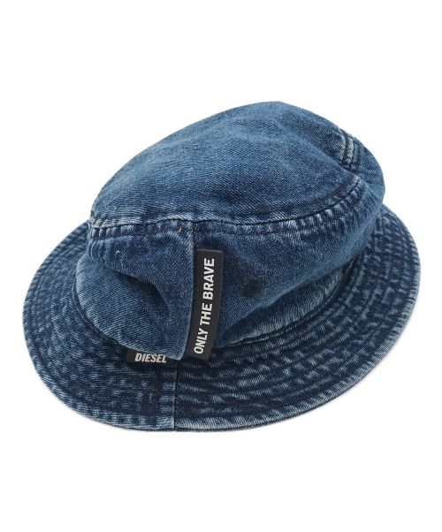 【中古・古着通販】DIESEL (ディーゼル) バケットハット ブルー