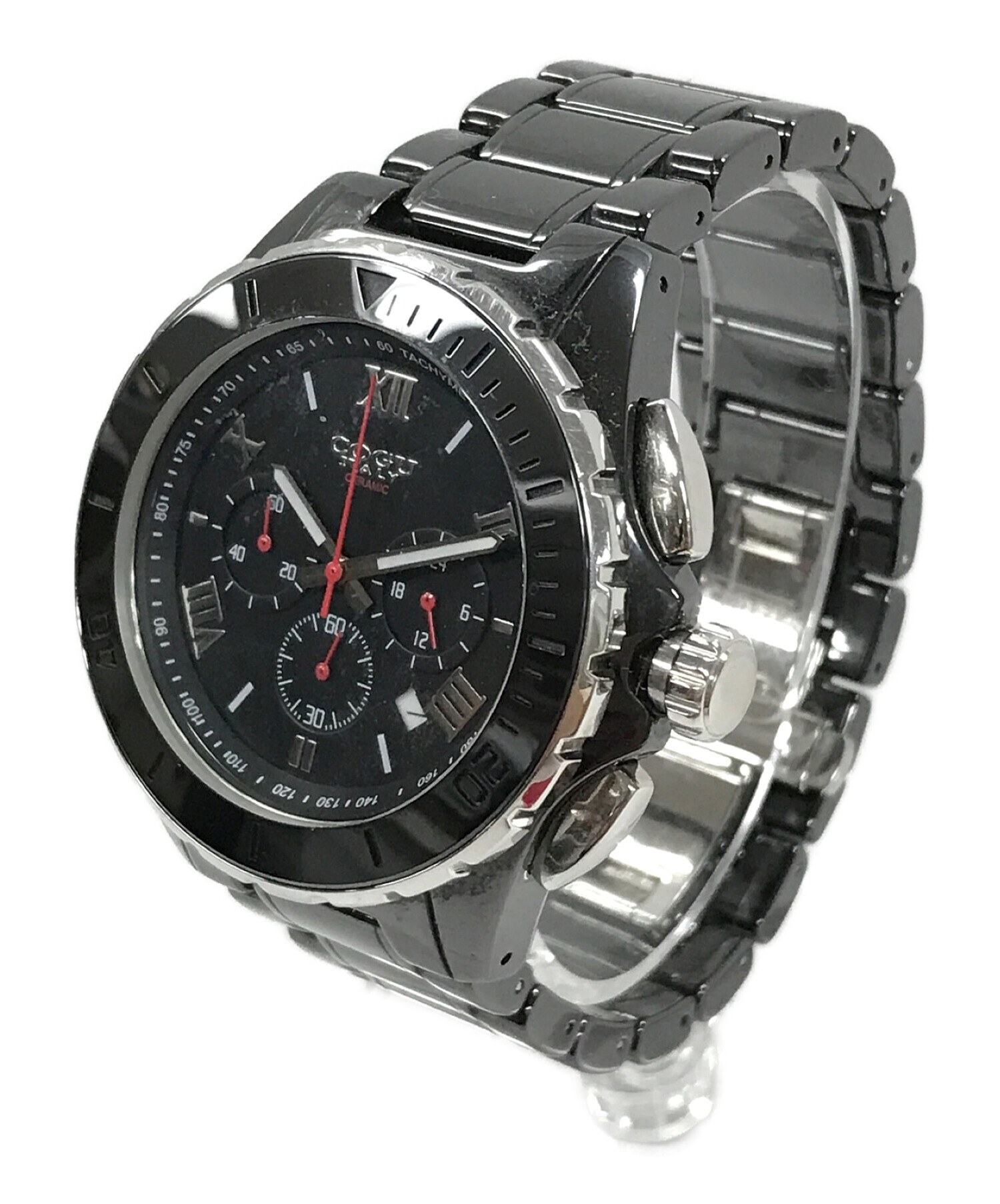 COGU (コグ) 腕時計　クロノグラフ ブラック サイズ:実寸サイズにてご確認ください。