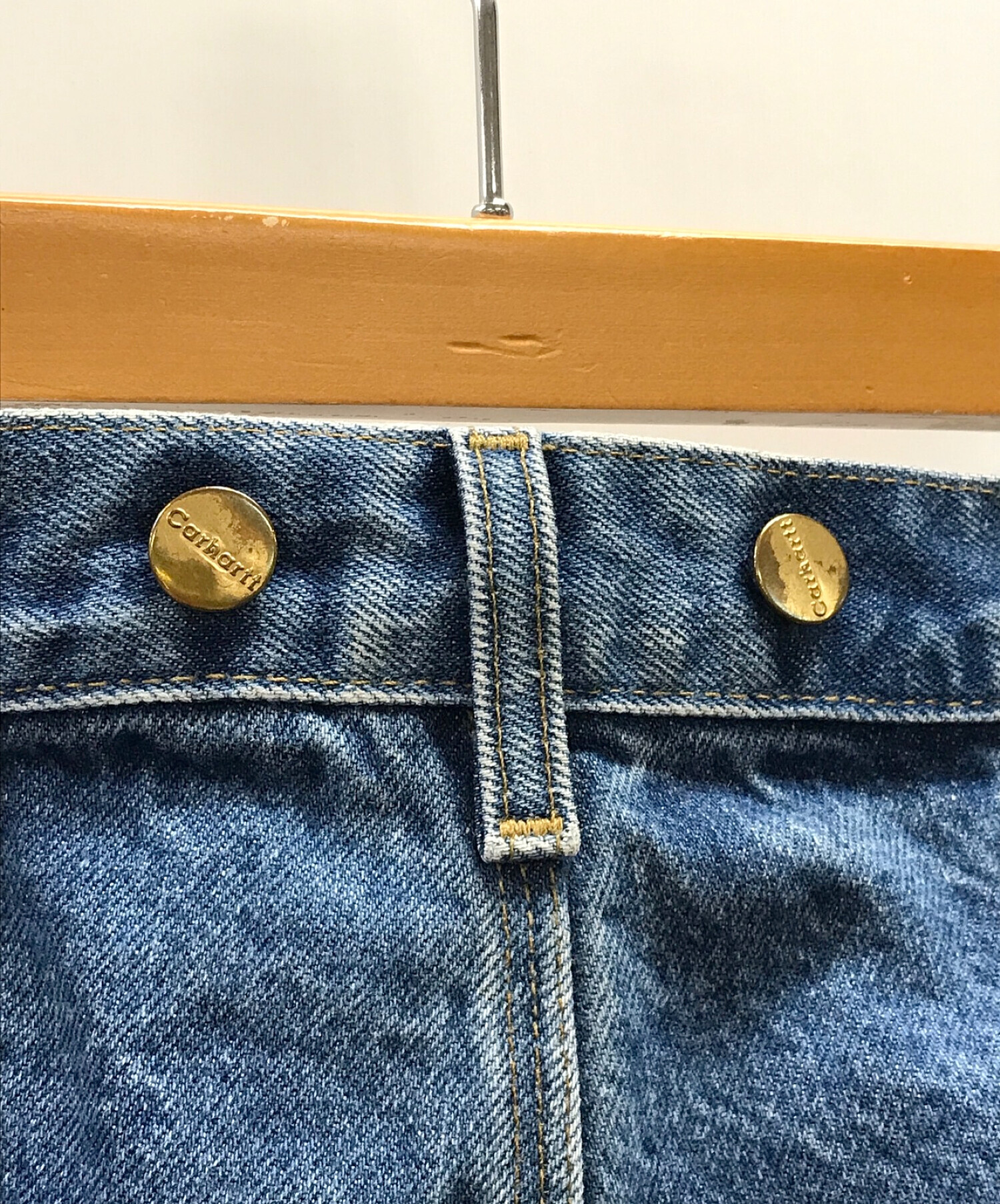 中古・古着通販】CarHartt (カーハート) デニムパンツ ブルー サイズ