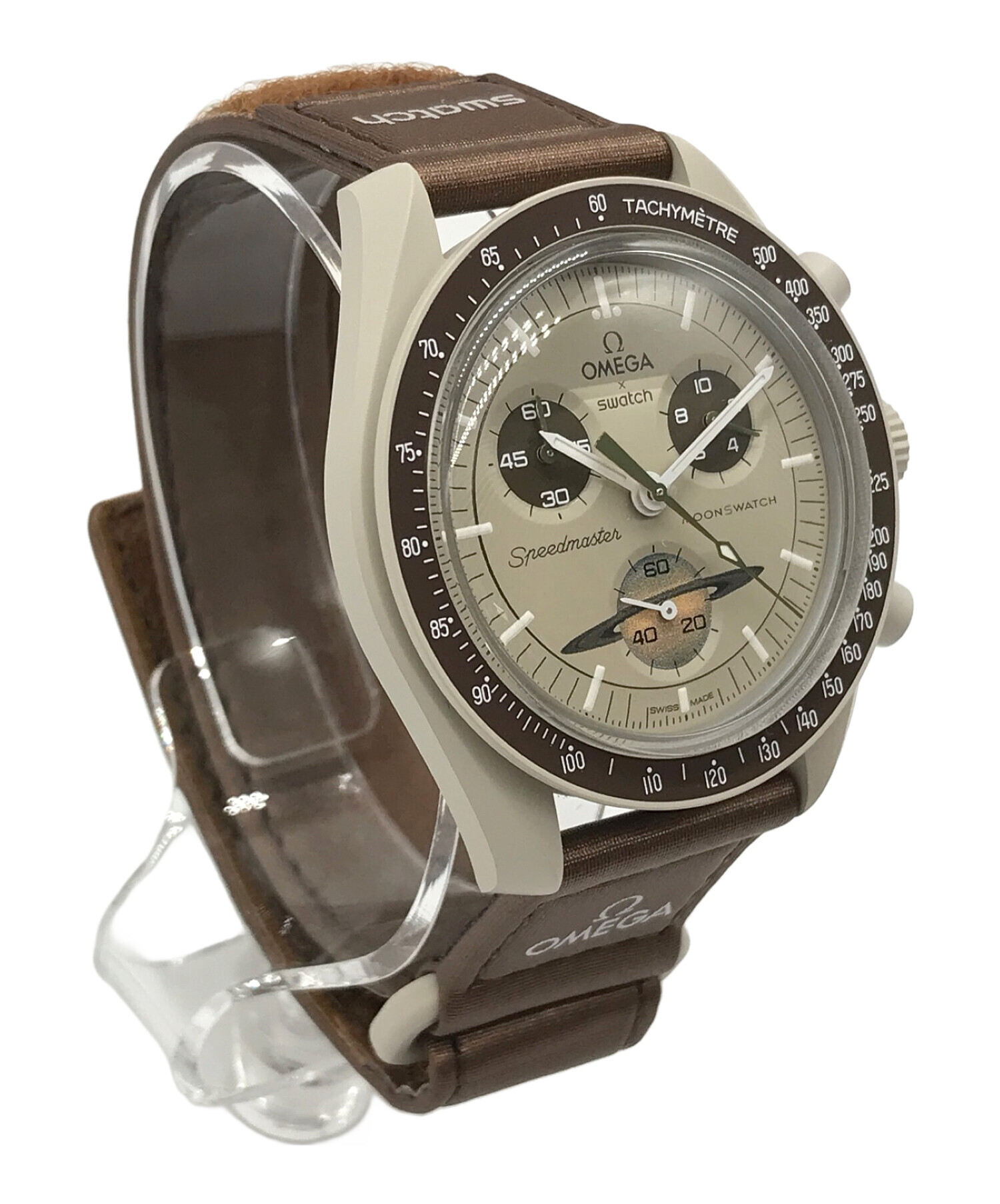 新作最安値新品　オメガスウォッチ　サターン　Omega Swatch　SATURN 腕時計(アナログ)