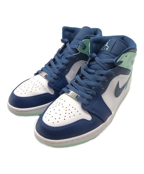 中古・古着通販】NIKE (ナイキ) Air Jordan 1 Mid Blue Mint ミッド