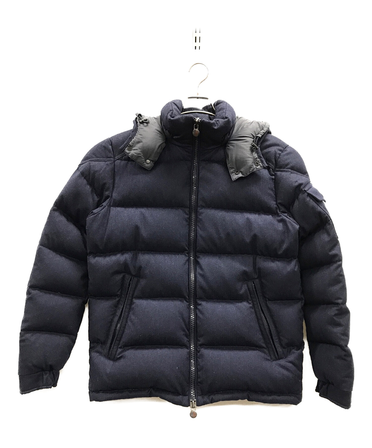 中古・古着通販】MONCLER (モンクレール) ダウンジャケット ネイビー