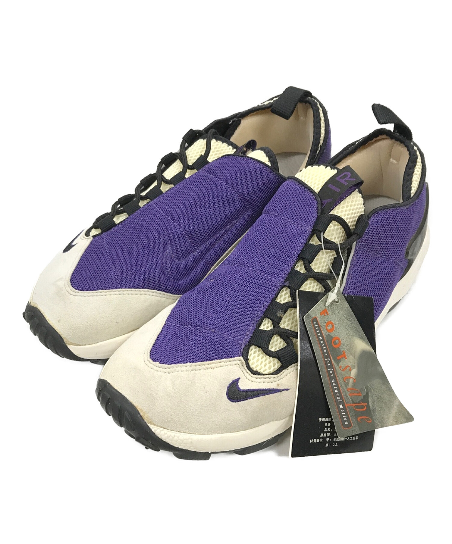 中古・古着通販】NIKE (ナイキ) エアフットスケープ スニーカー グレー