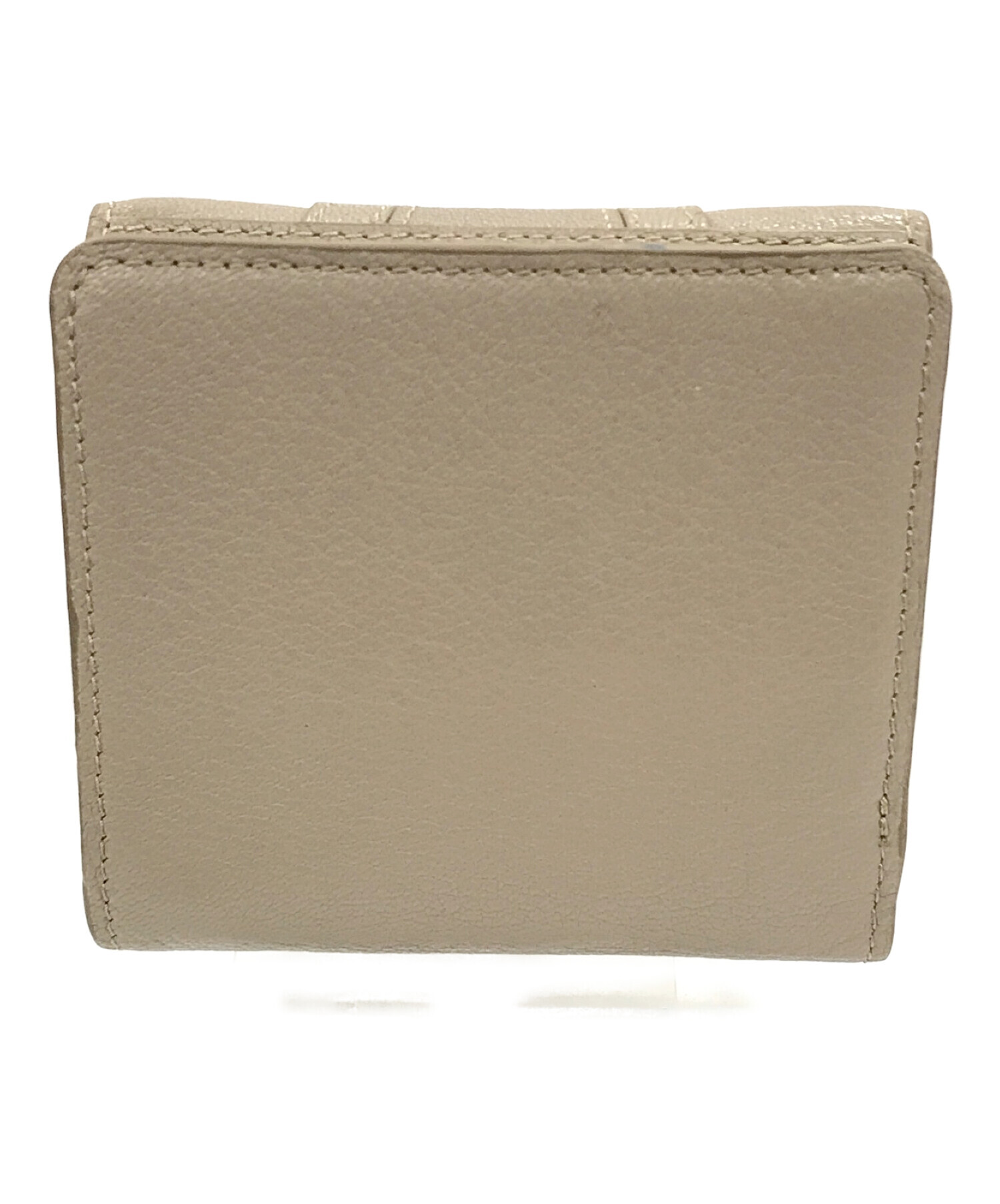 SEE BY CHLOE (シーバイクロエ) 2つ折り財布 ベージュ サイズ:実寸サイズにてご確認ください。