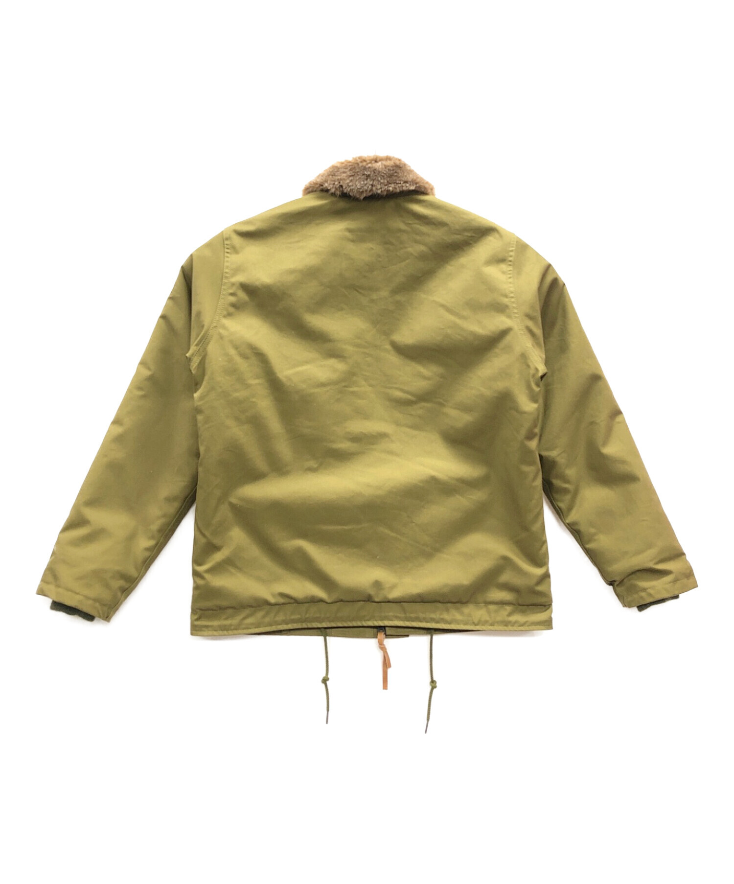 中古・古着通販】VENTILE (ベンタイル) N-1 デッキジャケット オリーブ