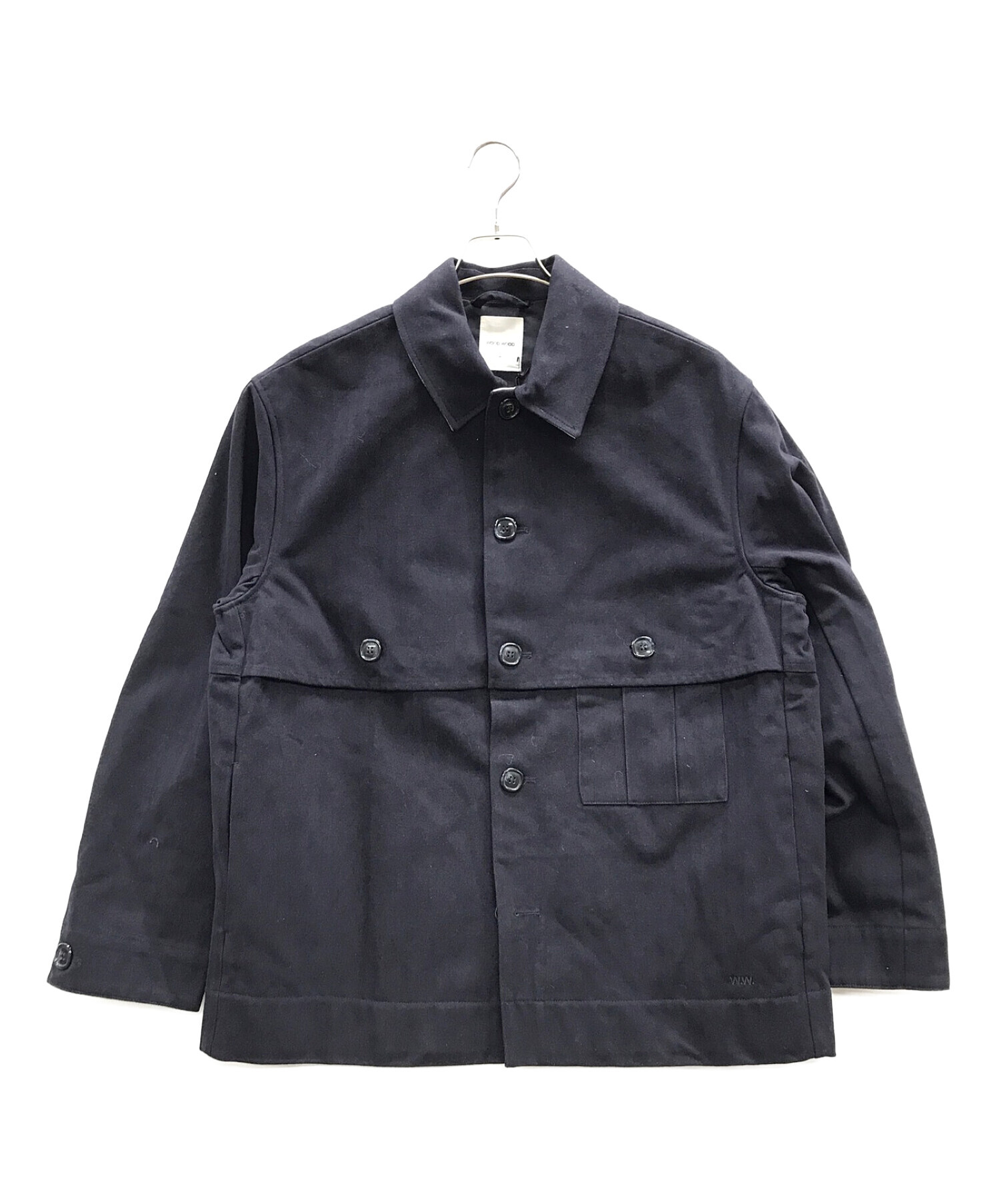 WOOD WOOD (ウッド ウッド) Vasco jacket　ジャケット ネイビー サイズ:48