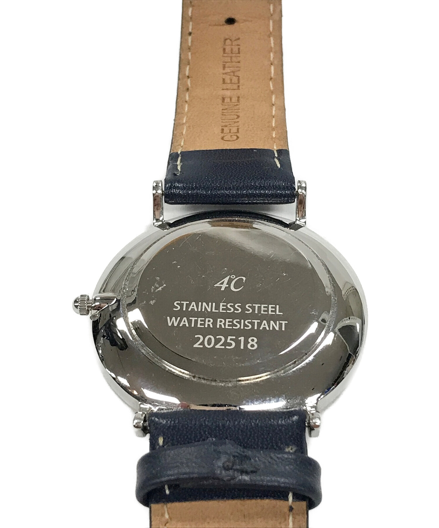 中古・古着通販】4℃ (ヨンドシー) 腕時計 クォーツ サイズ:実寸サイズ