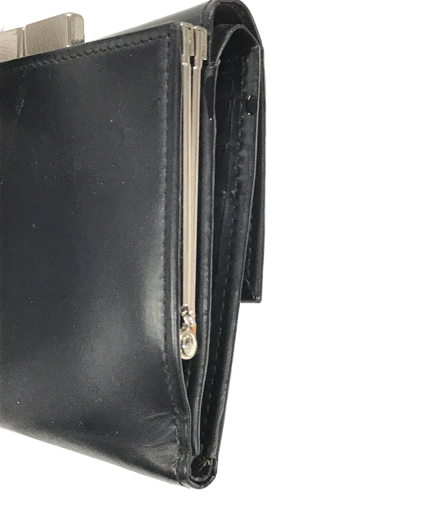 Jean Paul GAULTIER (ジャンポールゴルチエ) 3つ折り財布 ブラック サイズ:実寸サイズにてご確認ください。