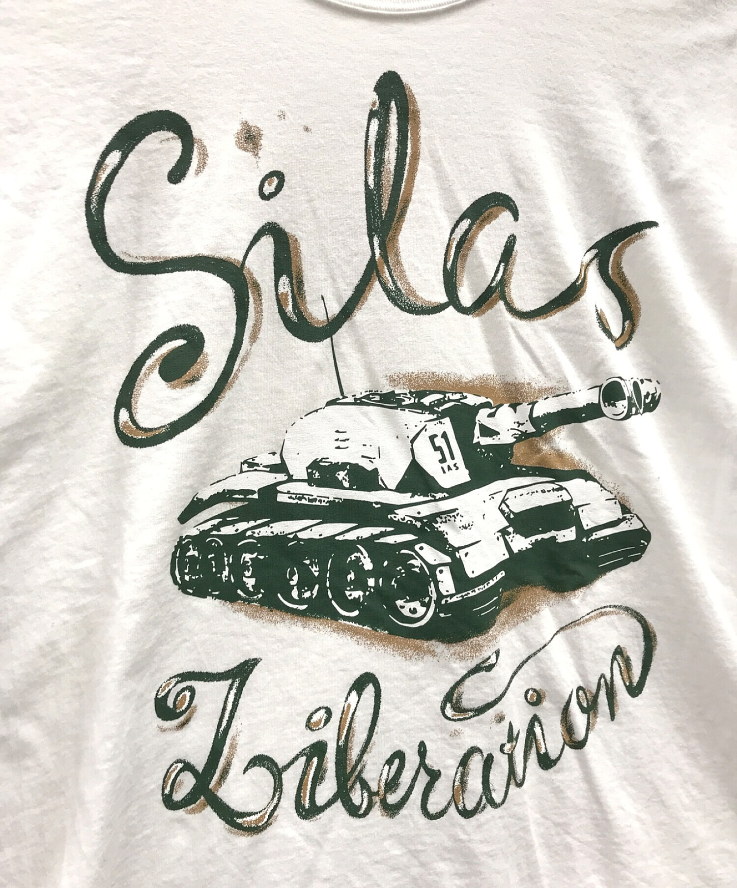 中古・古着通販】SILAS (サイラス) シャツ ホワイト サイズ:XL