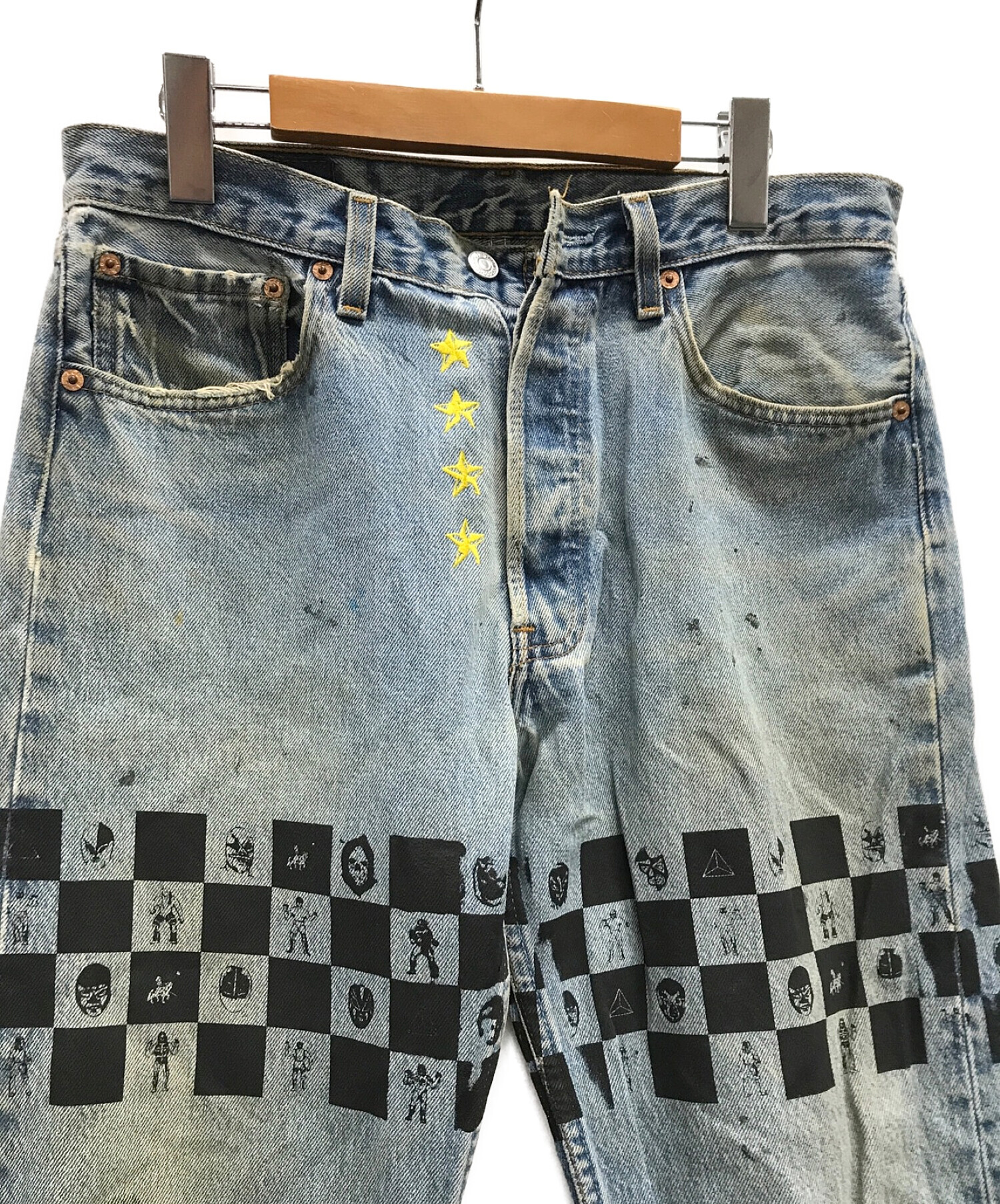 LEVI'S (リーバイス) リメイクジーンズ インディゴ サイズ:W33