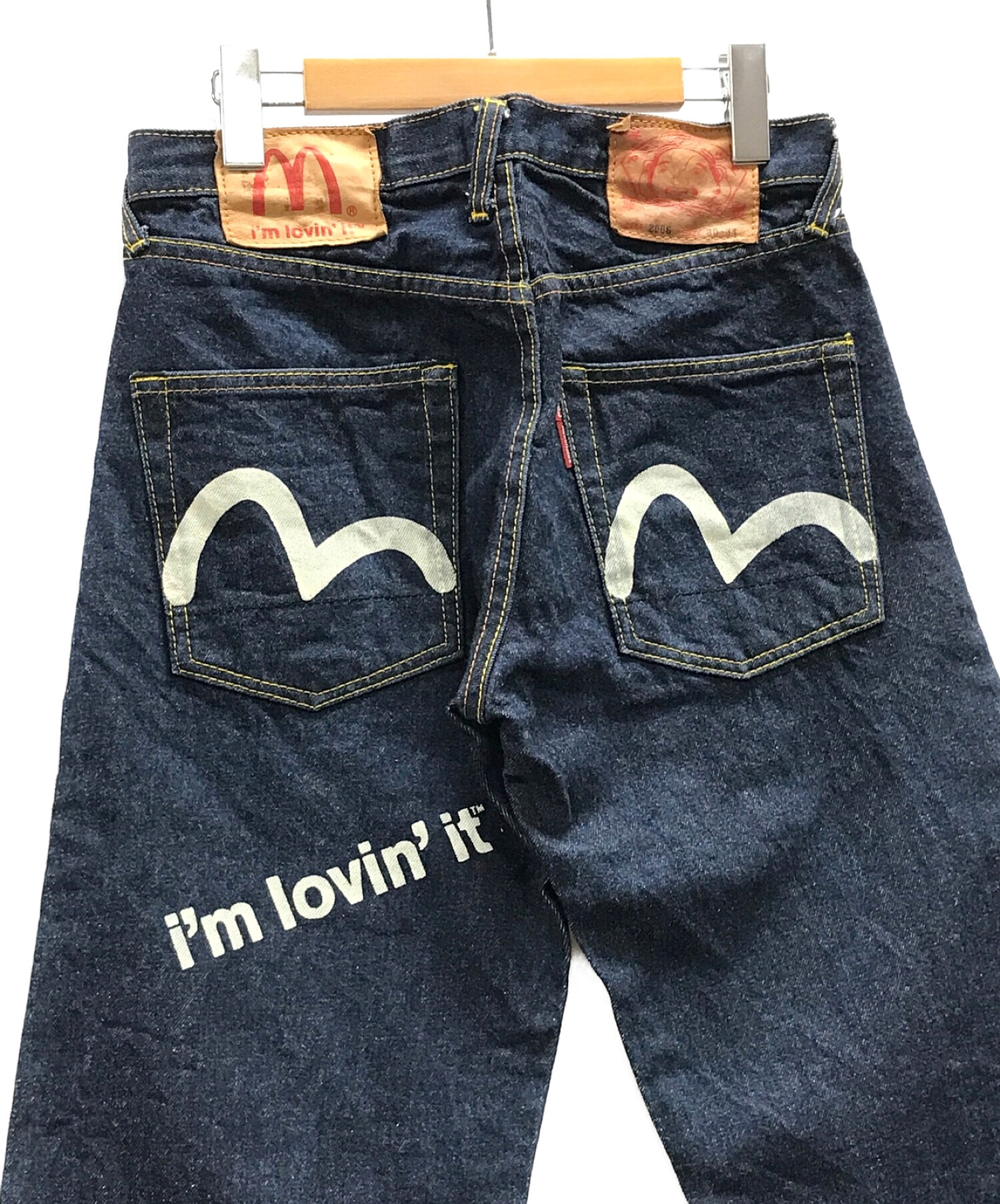 中古・古着通販】EVISU (エビス) デニムパンツ ネイビー サイズ:W30