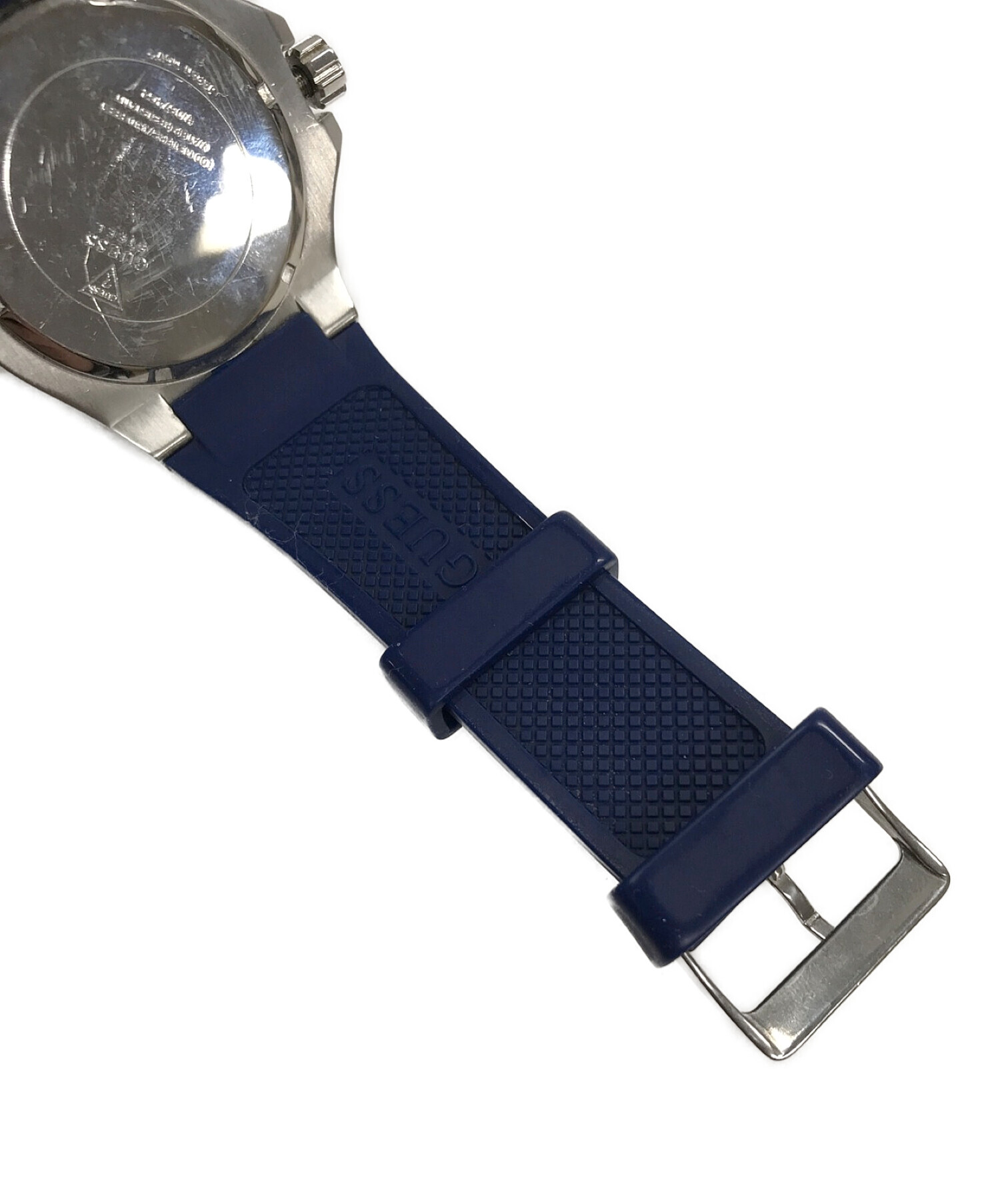 GUESS (ゲス) 腕時計　クロノグラフ ブルー サイズ:実寸サイズにてご確認ください。