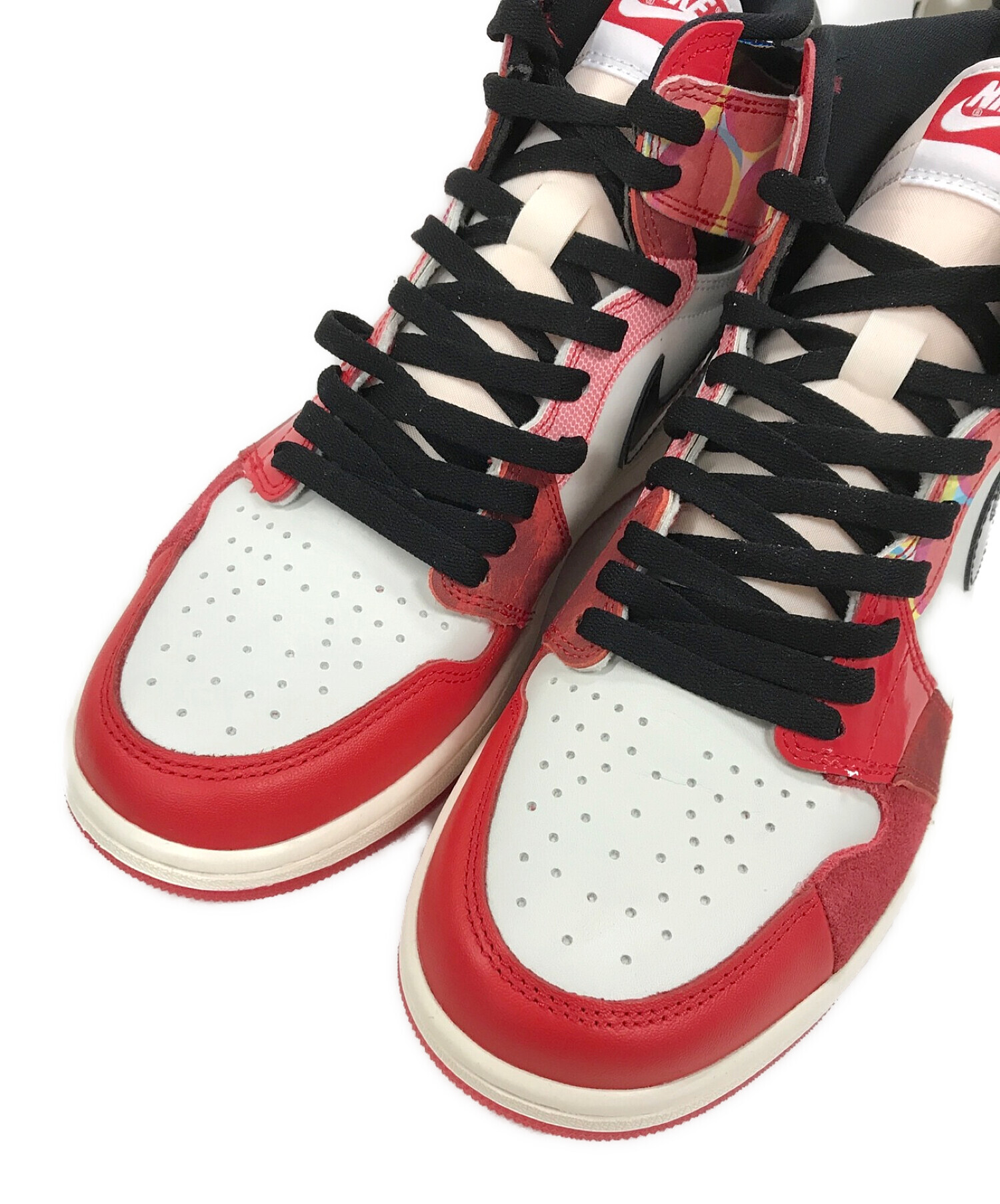 NIKE (ナイキ) ハイカットスニーカー　AIR JORDAN 1 HIGH OG SP（エアジョーダン） ホワイト×レッド サイズ:28.5