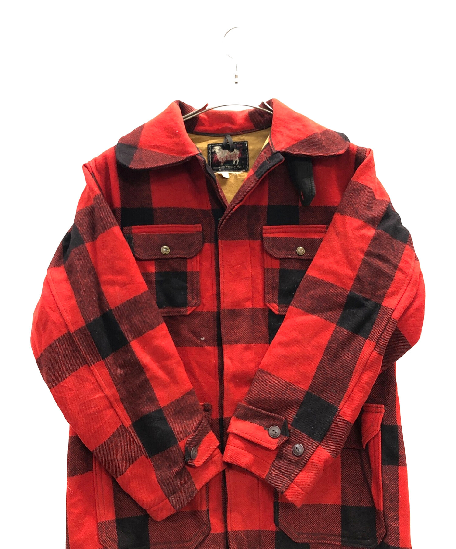 未使用 woolrich woolen mills サイズL ウールリッチ+storksnapshots.com