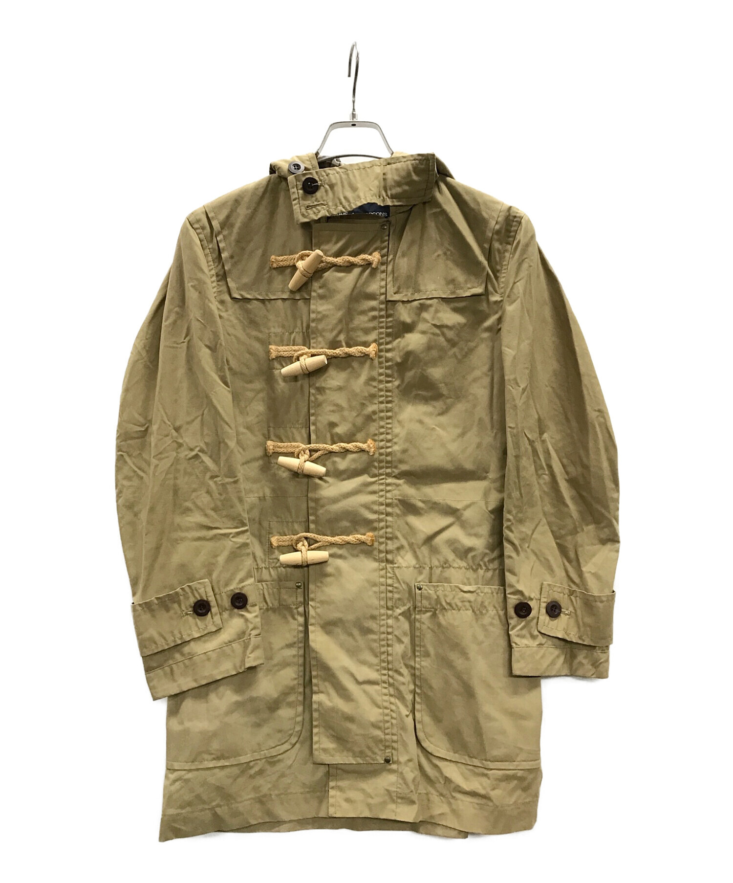 COMME des GARCONS HOMME (コムデギャルソン オム) ダッフルコート ベージュ サイズ:XS