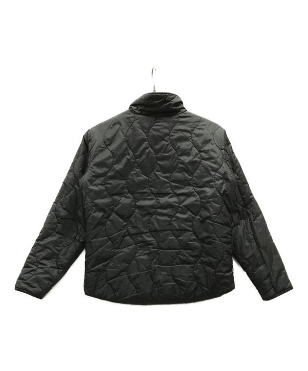 WILD THINGS (ワイルドシングス) リバーシブルキルティングジャケット ブラック×グリーン サイズ:S