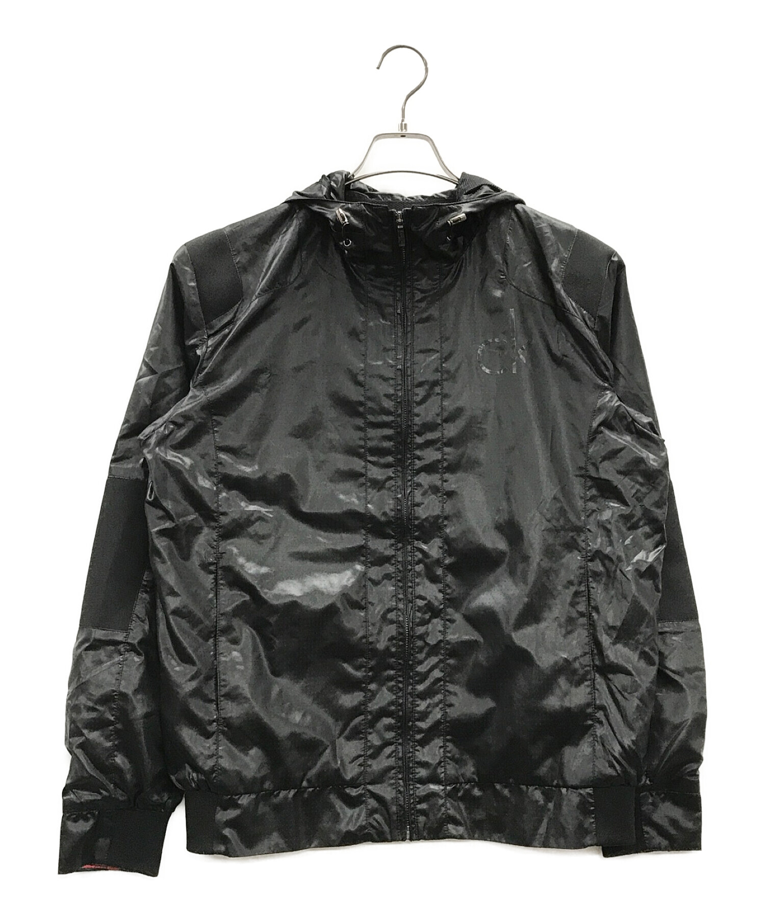 Calvin Klein (カルバンクライン) ナイロンジャケット ブラック サイズ:L
