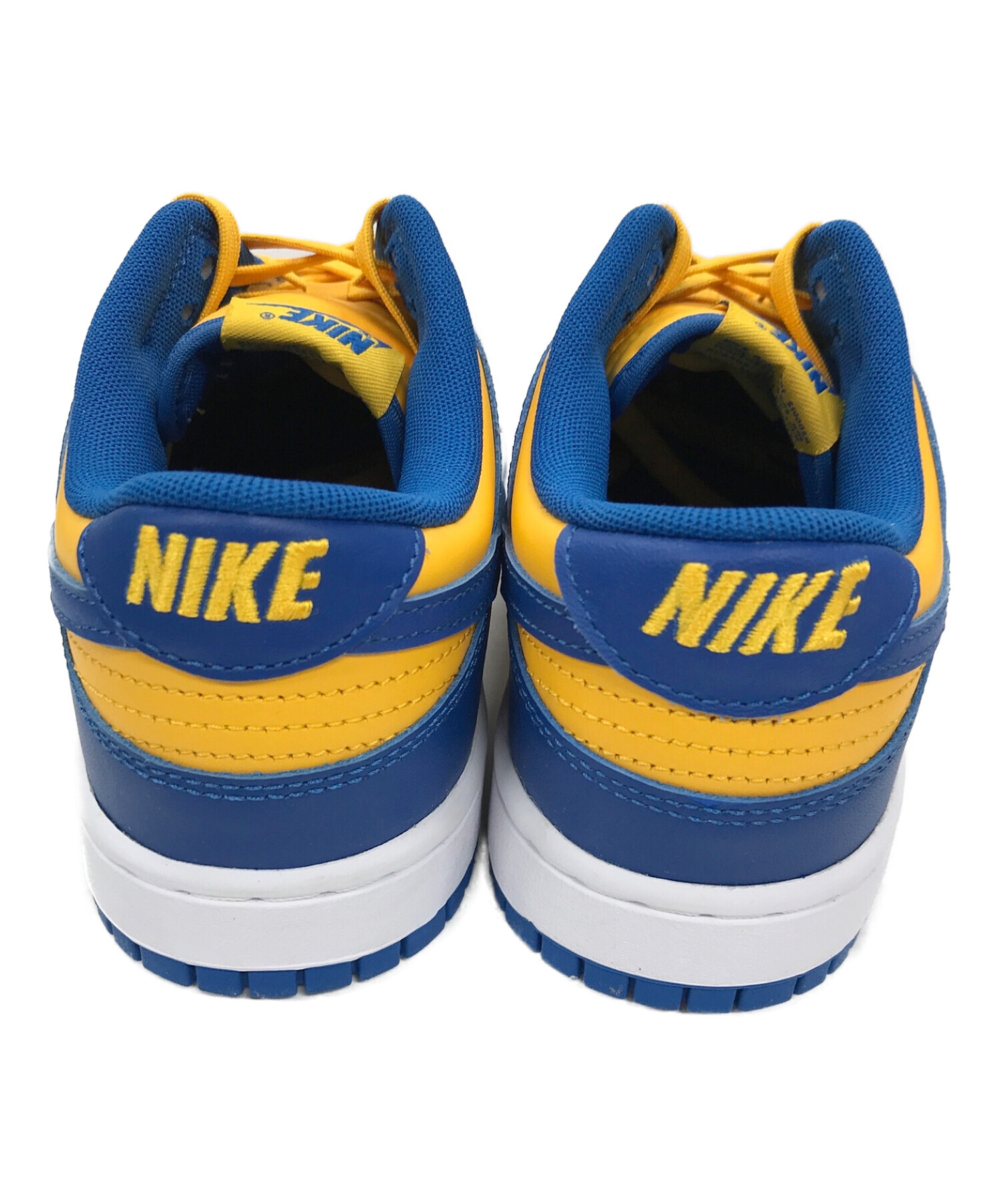 NIKE (ナイキ) スニーカー　DUNK LOW RETRO （ダンクローレトロ） ブルー×イエロー サイズ:27cm