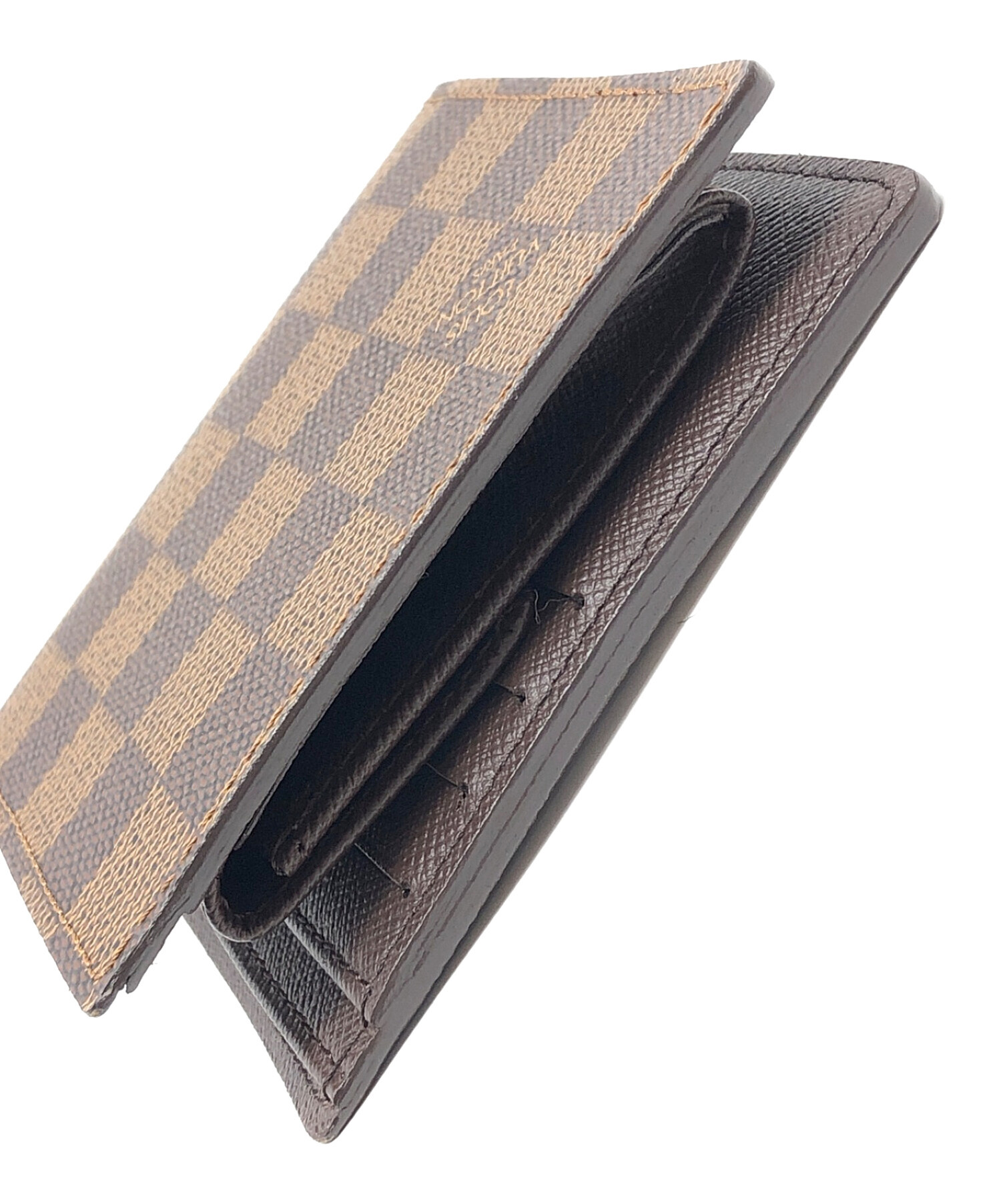 LOUIS VUITTON (ルイ ヴィトン) 2つ折り財布 ダミエ ポルトフォイユ･マルコ サイズ:実寸サイズにてご確認ください。