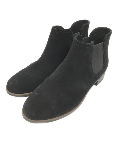 中古・古着通販】CLARKS (クラークス) サイドゴアブーツ ブラック