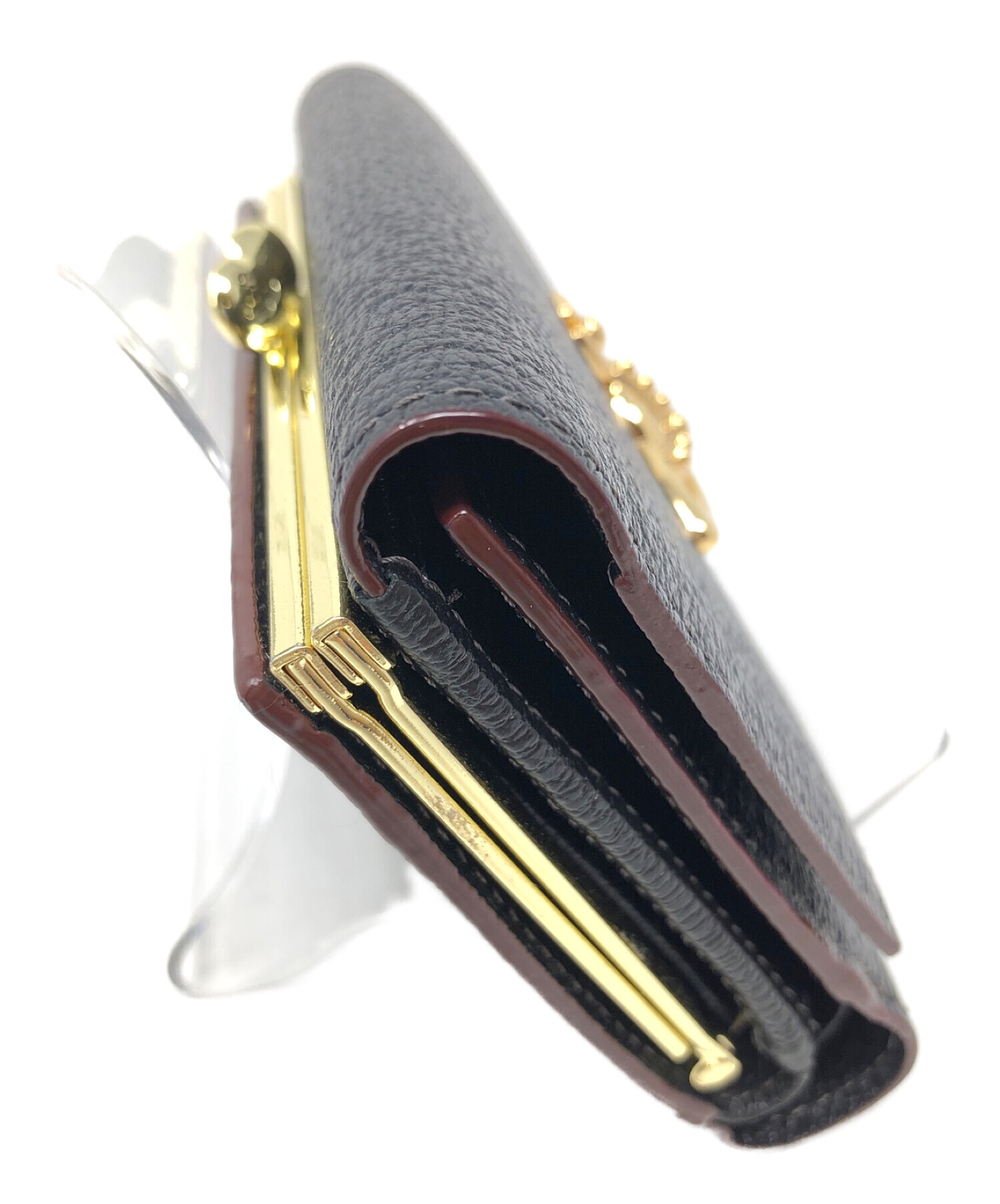 Vivienne Westwood (ヴィヴィアンウエストウッド) 2つ折り財布 ブラック サイズ:実寸サイズにてご確認ください。