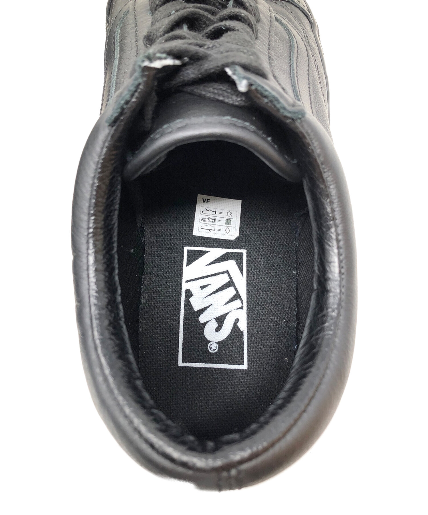 中古・古着通販】VANS (ヴァンズ) スニーカー ブラック サイズ:25.5cm