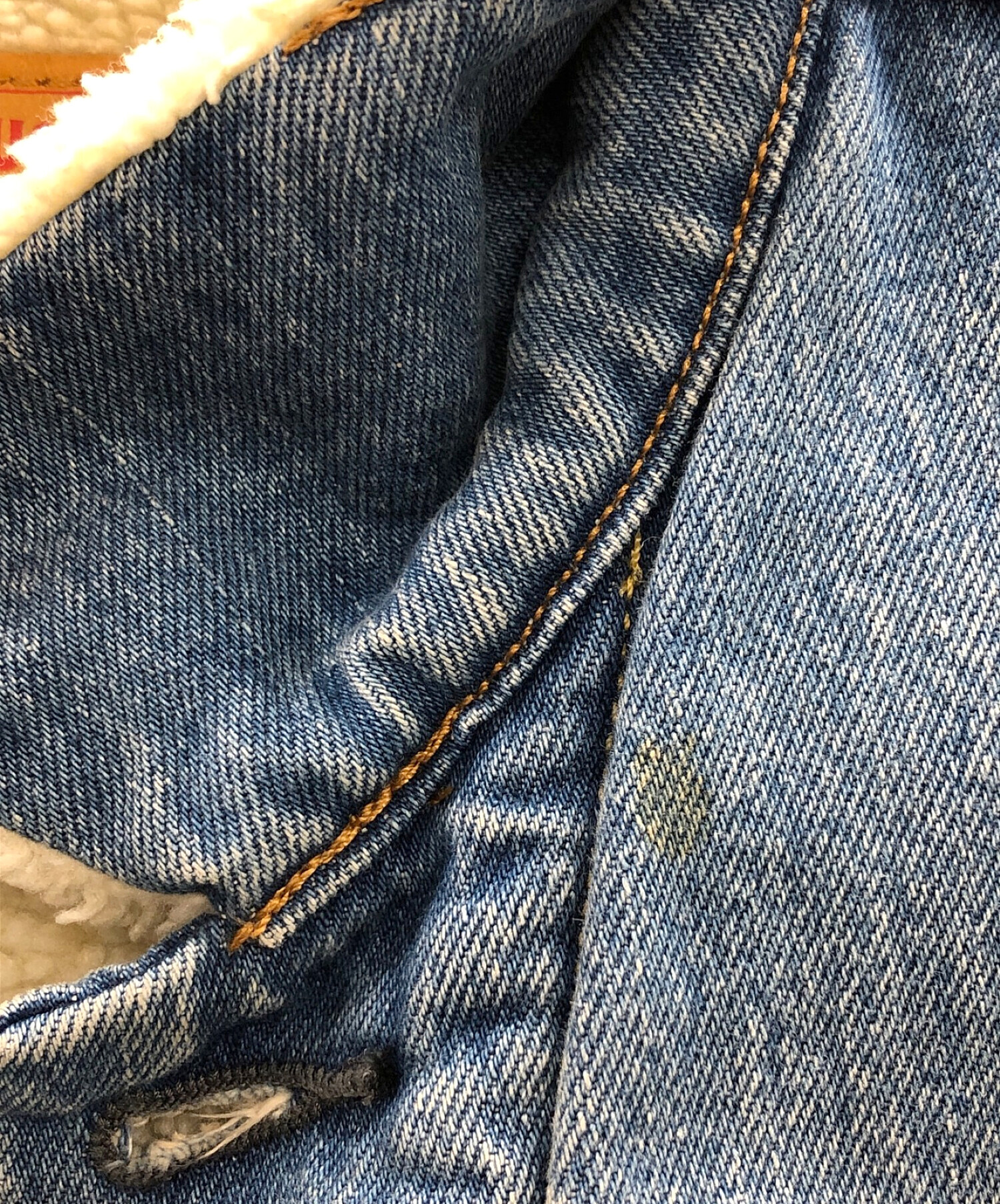 LEVI'S (リーバイス) ボアジャケット スカイブルー サイズ:S