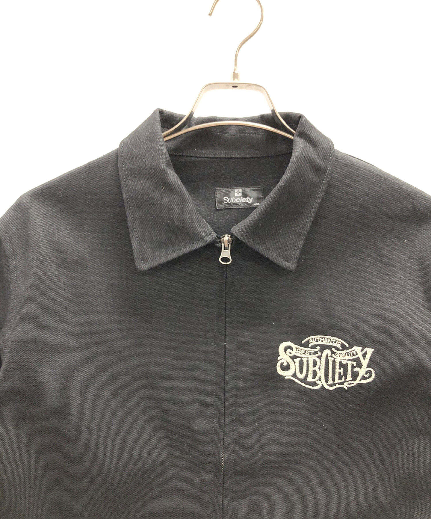 SUBCIETY (サブサエティ) スイングトップ ブラック サイズ:M