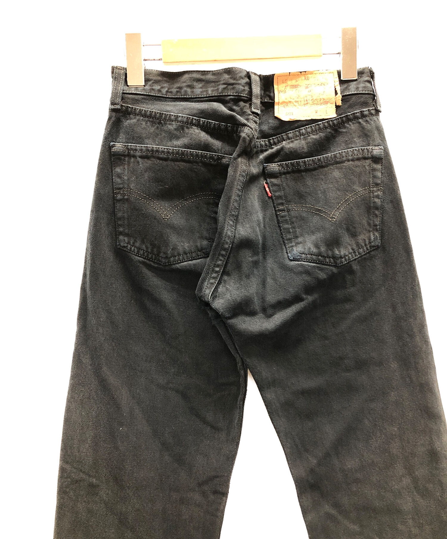 LEVI'S (リーバイス) デニムパンツ ブラック サイズ:W27 L32