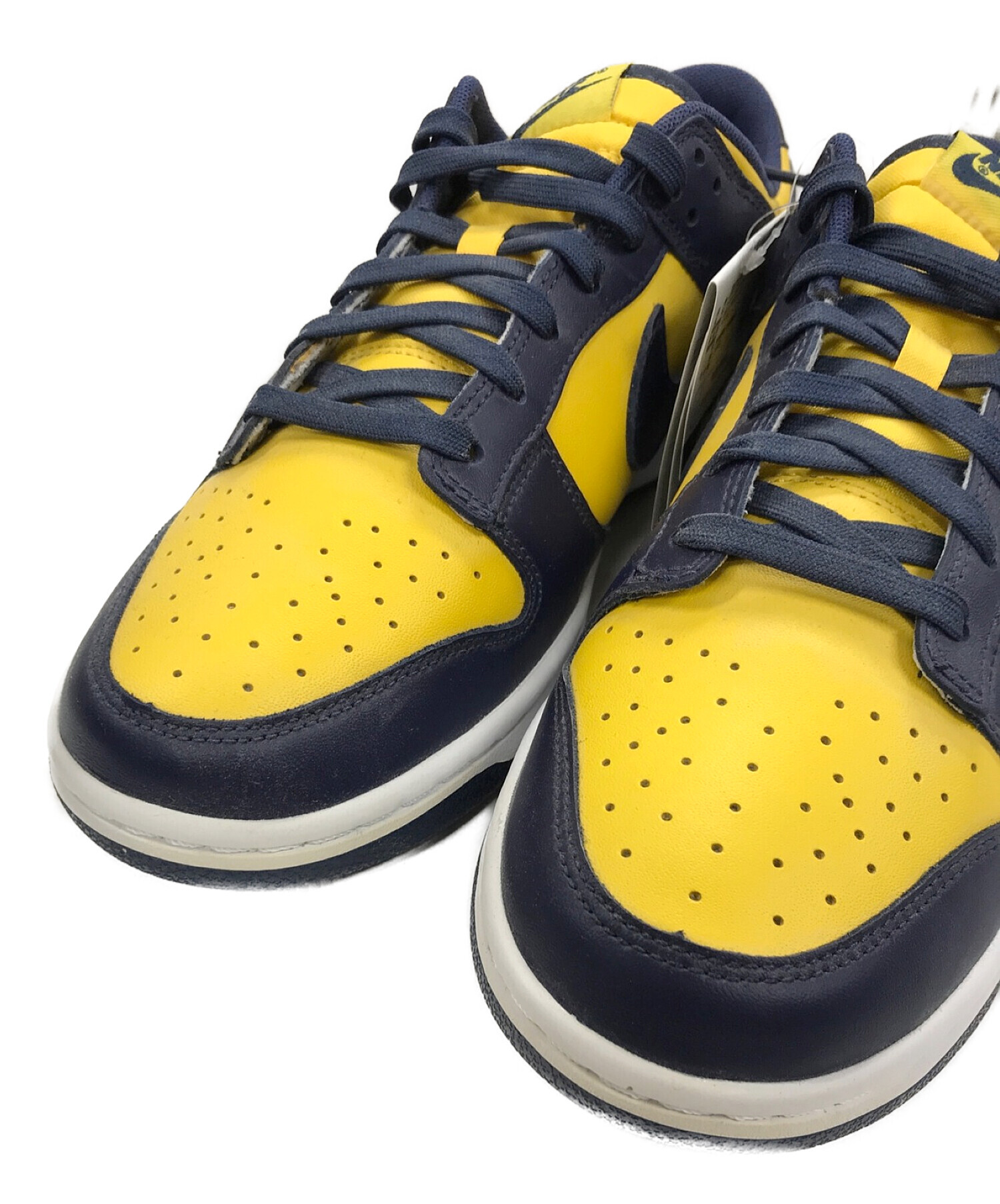 NIKE DUNK LOW RETRO ナイキダンクロー ミシガン紺×黄28cm-