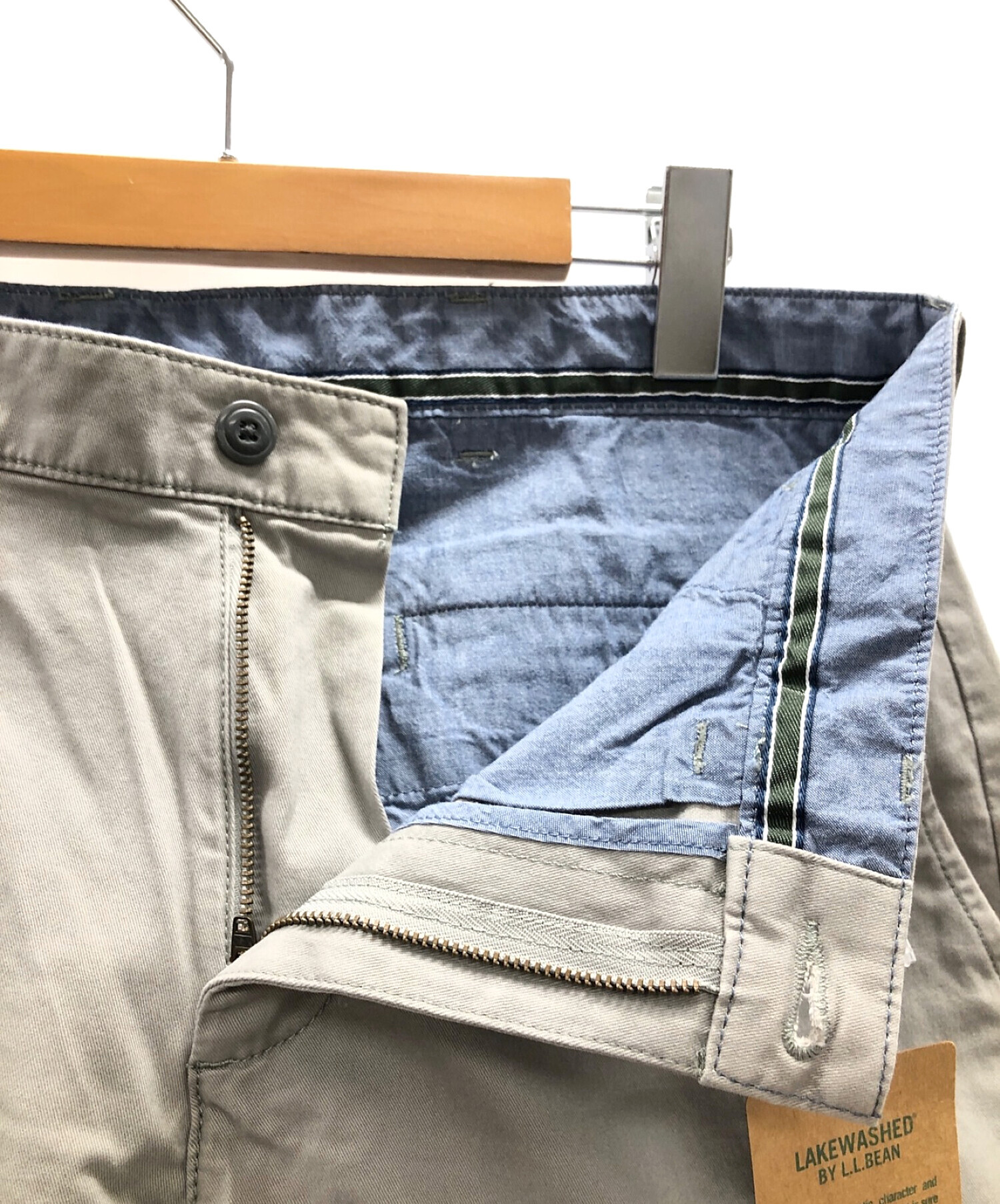 中古・古着通販】L.L.Bean (エルエルビーン) パンツ ライトグレー