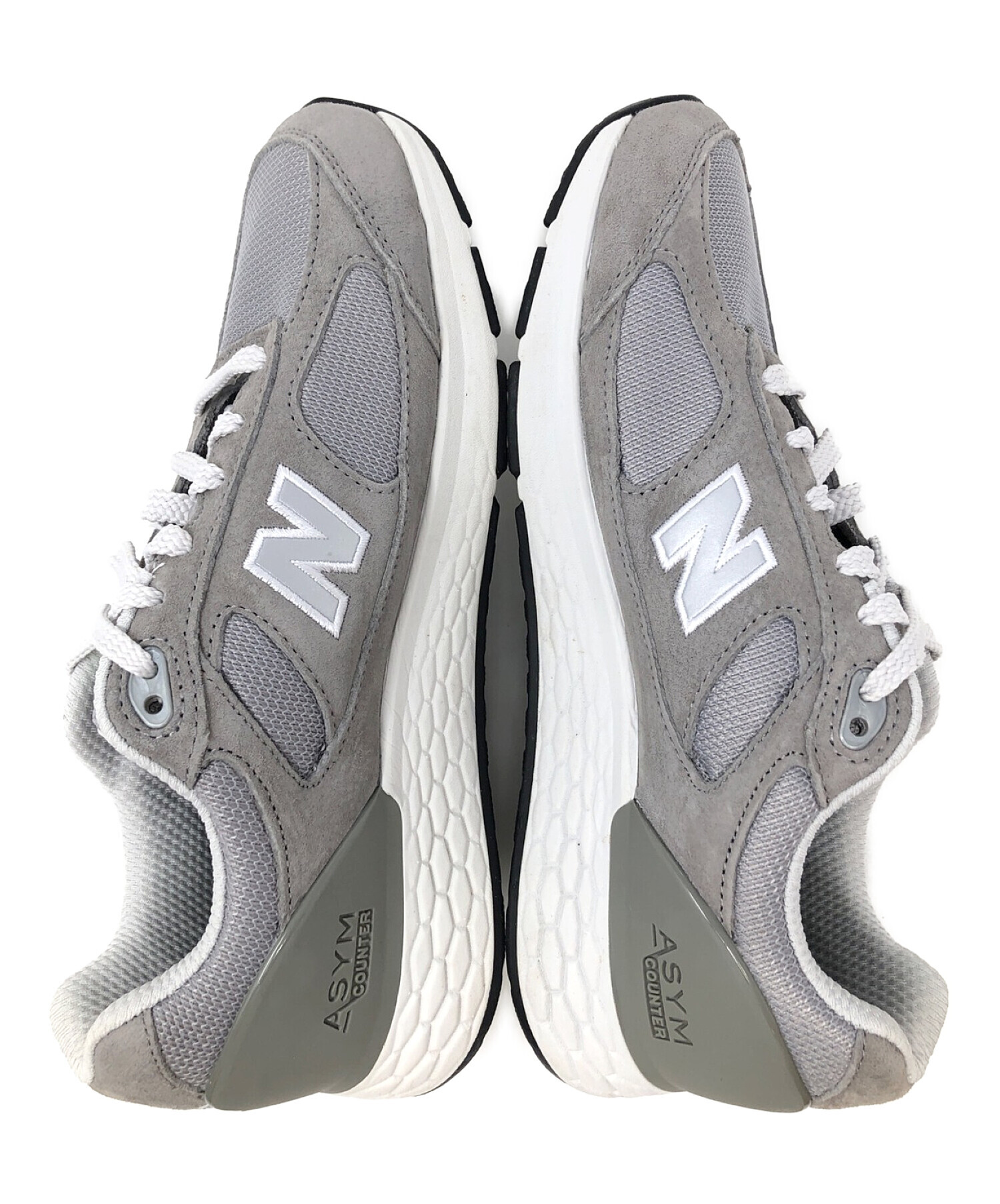 NEW BALANCE (ニューバランス) スニーカー グレー サイズ:25cm