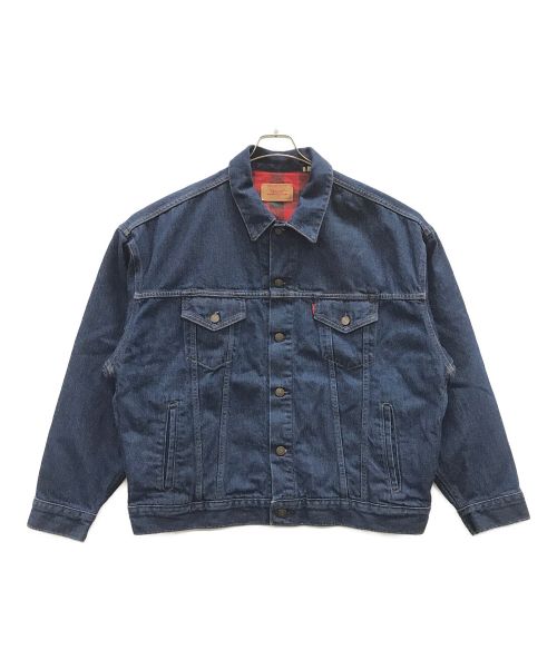 中古・古着通販】LEVI'S (リーバイス) デニムジャケット ネイビー