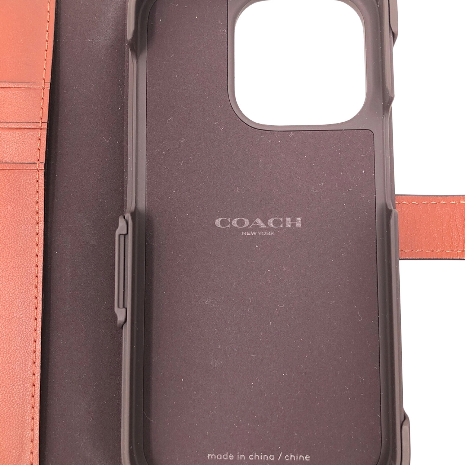 中古・古着通販】COACH (コーチ) iPhone(アイフォン)ケース フォリオ