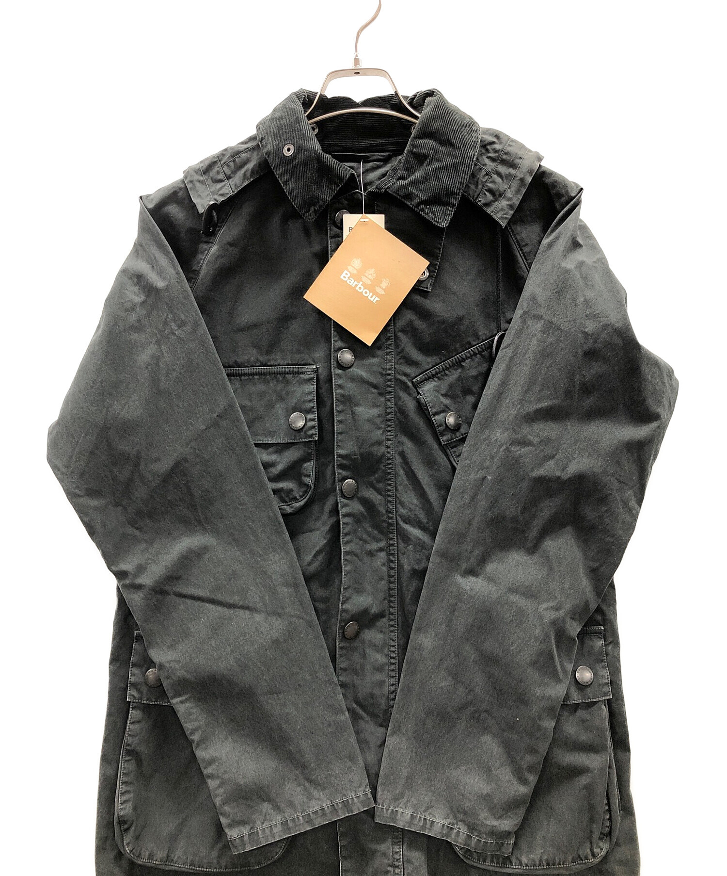 Barbour (バブアー) ジャケット　Bedale with Hood ブラック サイズ:36 未使用品