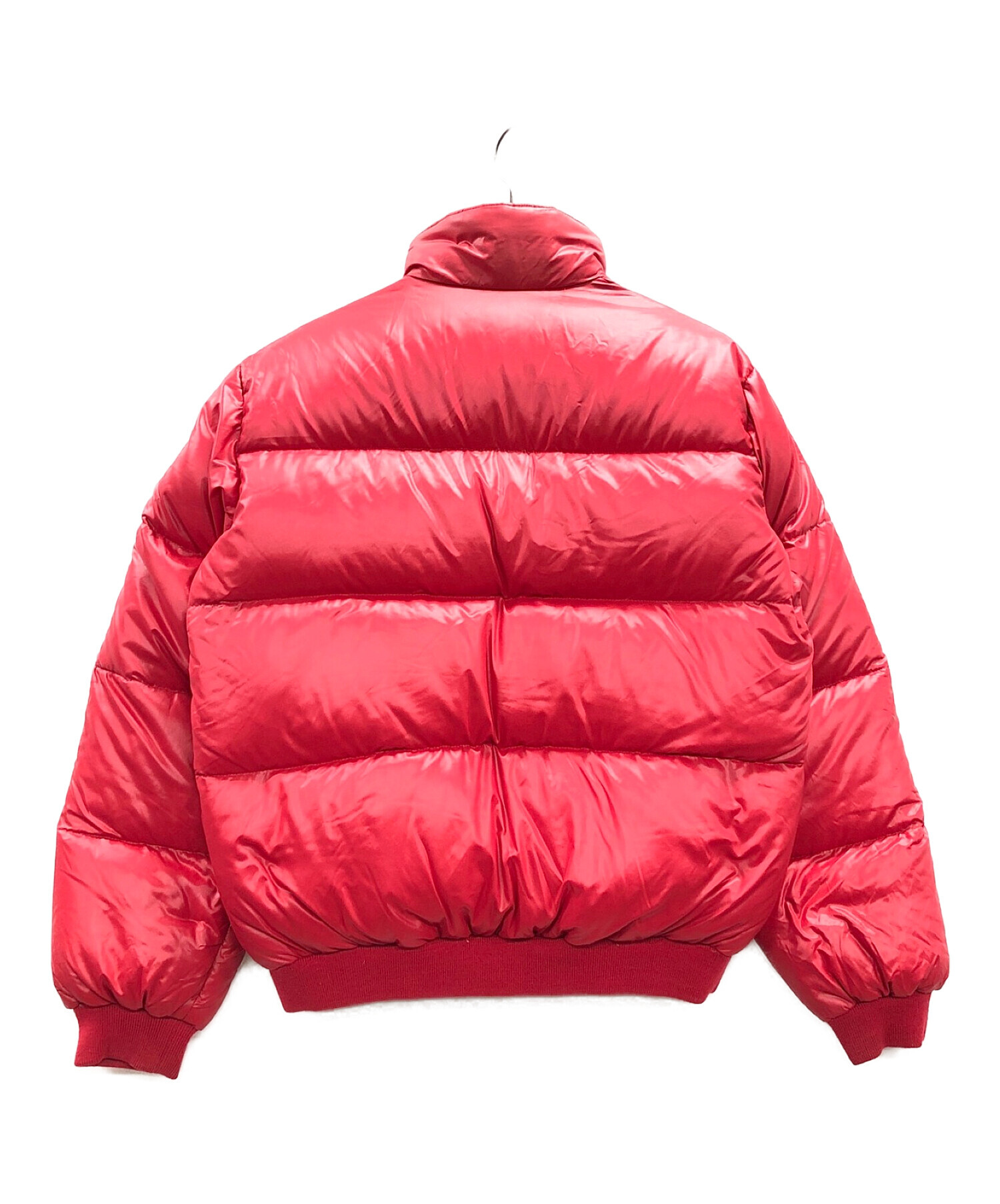 MONCLER (モンクレール) ダウンジャケット レッド サイズ:胸囲98cm 身長175cm