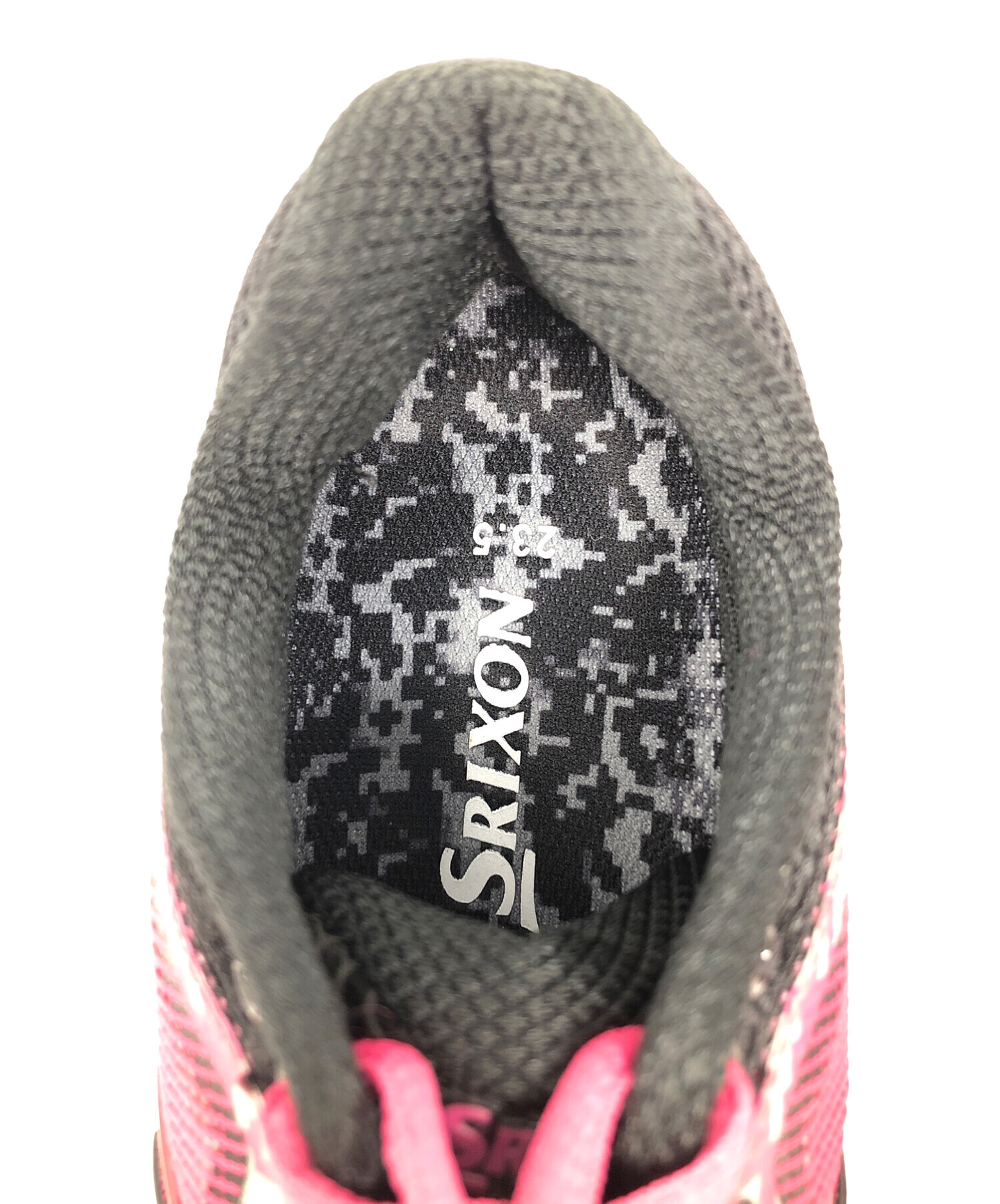 SRIXON (スリクソン) テニスシューズ プロスパイダー・アルファグリップ2 スニーカー ブラック×ピンク サイズ:23.5cm 未使用品