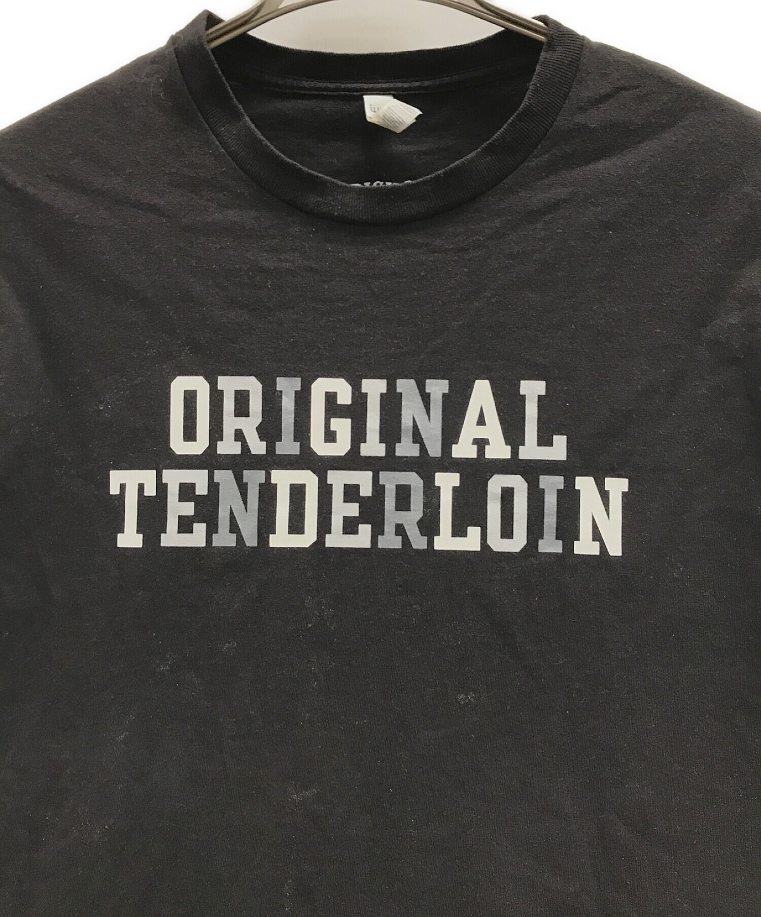 TENDERLOIN (テンダーロイン) Tシャツ ブラック サイズ:XL
