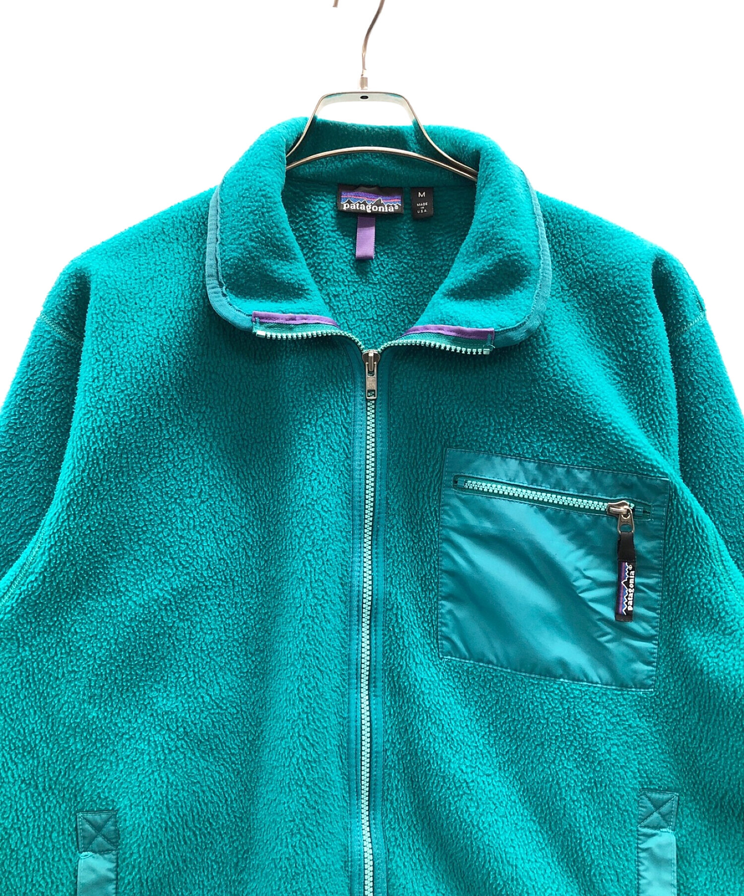 Patagonia (パタゴニア) フリースジャケット グリーン サイズ:M