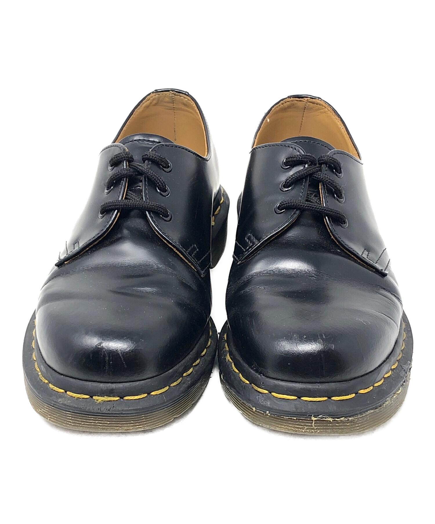 質重視Dr.Martens ドクターマーチン 3ホール UK5サイズ シューケアセット 靴