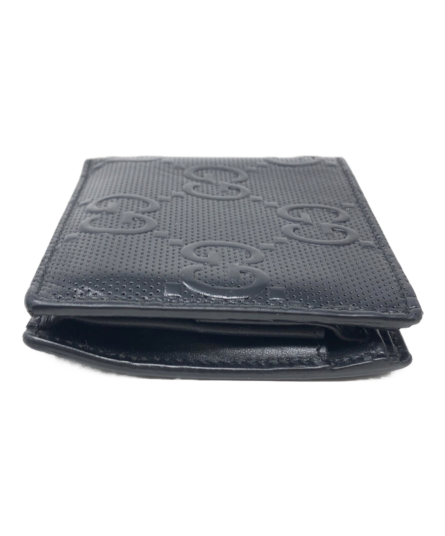 GUCCI (グッチ) 2つ折り財布 ブラック サイズ:実寸サイズにてご確認ください。