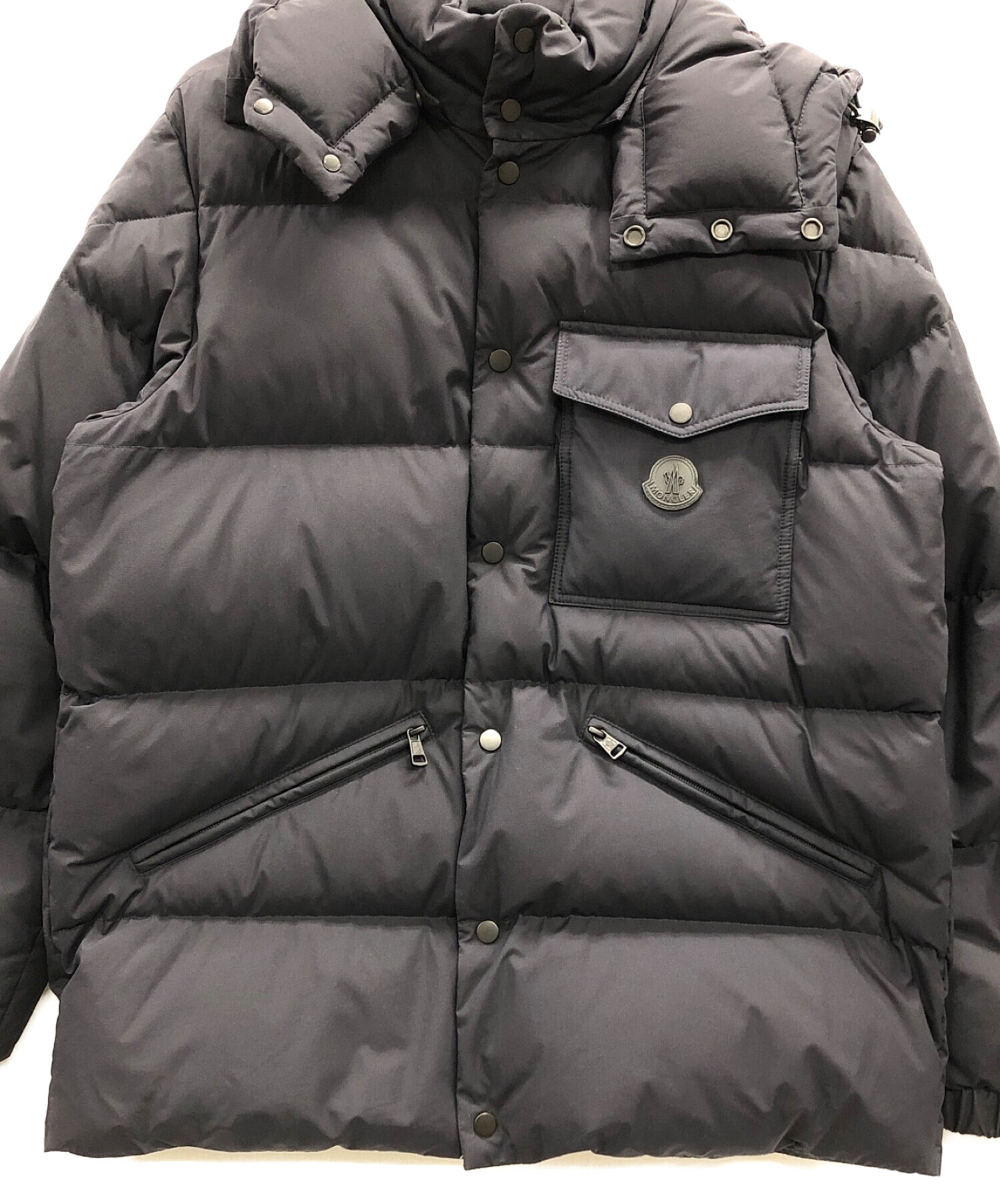 MONCLER (モンクレール) ダウンジャケット ネイビー サイズ:2