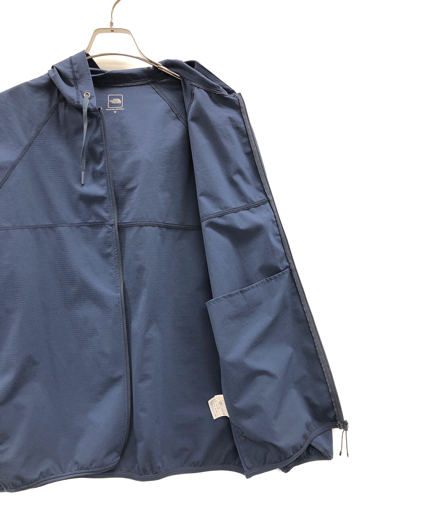 THE NORTH FACE (ザ ノース フェイス) ジップパーカー AERO FULLZIP HOODI (エアロ フルジップ フーディ)  ネイビー サイズ:M