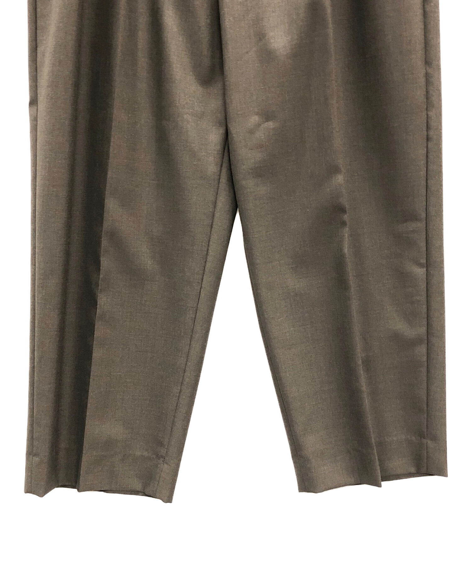 中古・古着通販】STEVEN ALAN (スティーブンアラン) チノパンツ MGD IN 2PLEATED DRESS TROUSERS ブラウン  サイズ:XL｜ブランド・古着通販 トレファク公式【TREFAC FASHION】スマホサイト