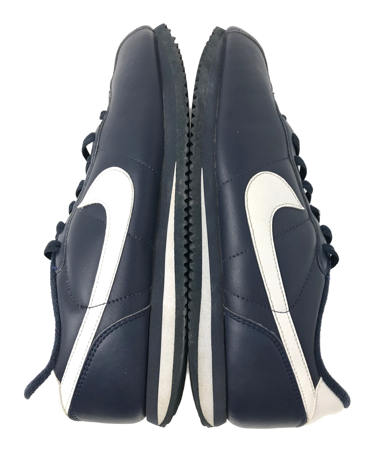 NIKE (ナイキ) スニーカー CORTEZ BASIC LEATHER 06(コルテッツベーシックレザー06) ネイビー サイズ:27.5cm