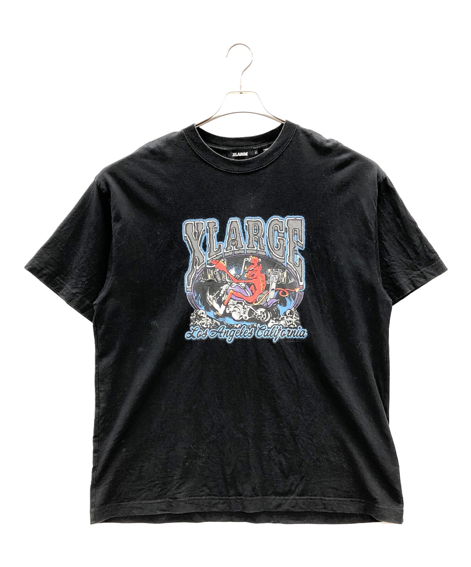 X-LARGE (エクストララージ) Tシャツ ブラック サイズ:XL