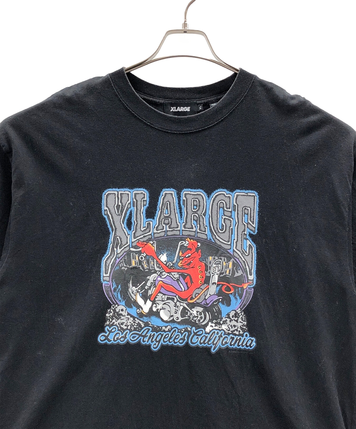 X-LARGE (エクストララージ) Tシャツ ブラック サイズ:XL