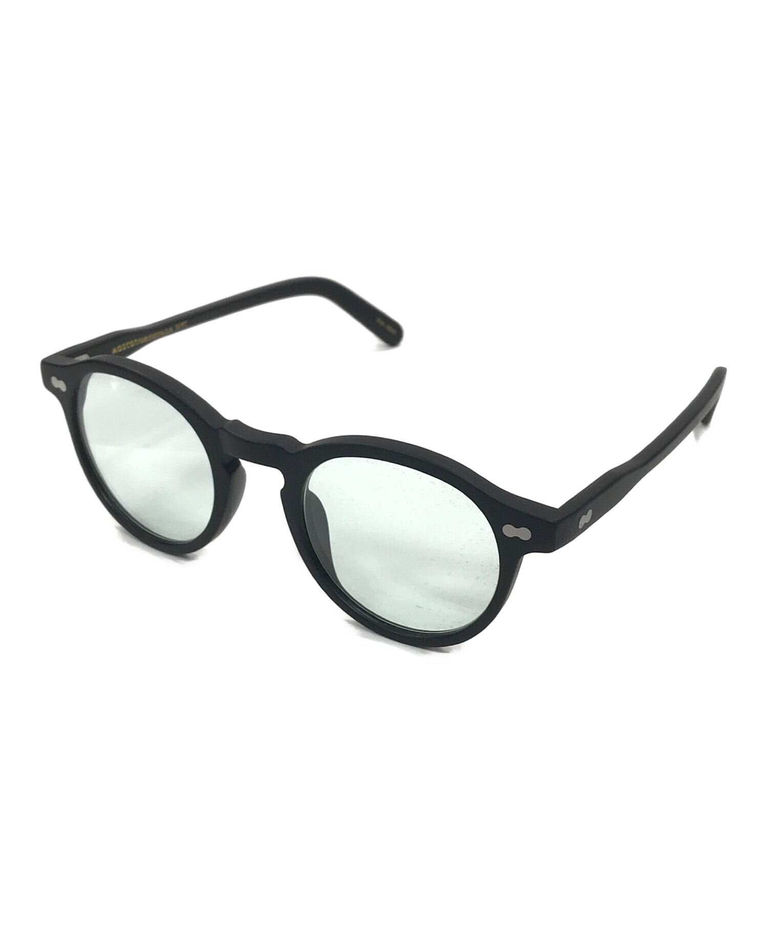 MOSCOT MILTZEN (モスコット ミルツェン) 眼鏡 サングラス MILTZEN（ミルツェン） マッドブラック サイズ:46□22-145
