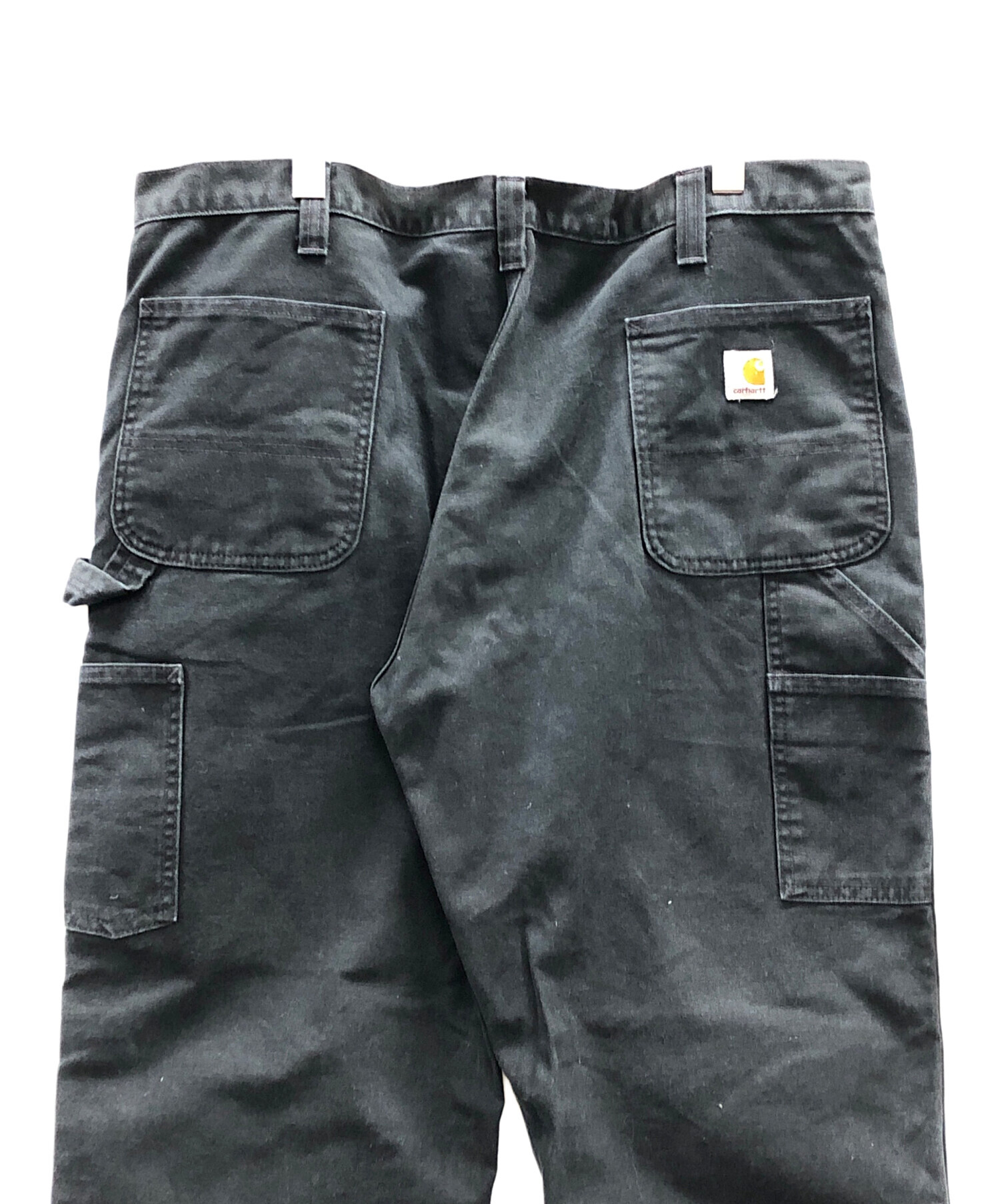 中古・古着通販】CarHartt (カーハート) ダブルニーペインターパンツ ブラック サイズ:30×40｜ブランド・古着通販  トレファク公式【TREFAC FASHION】スマホサイト