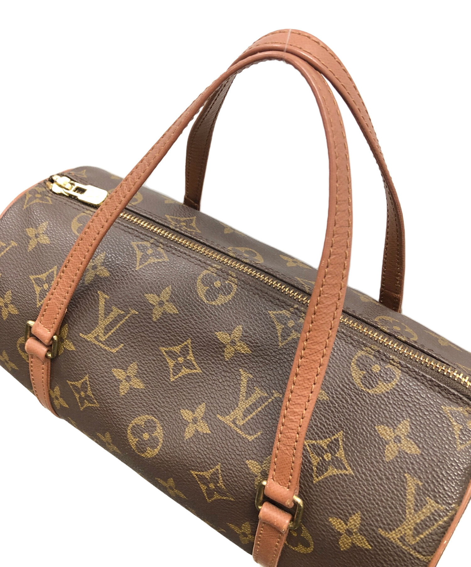 LOUIS VUITTON (ルイ ヴィトン) ハンドバッグ モノグラム パピヨン 26 ブラウン サイズ:26